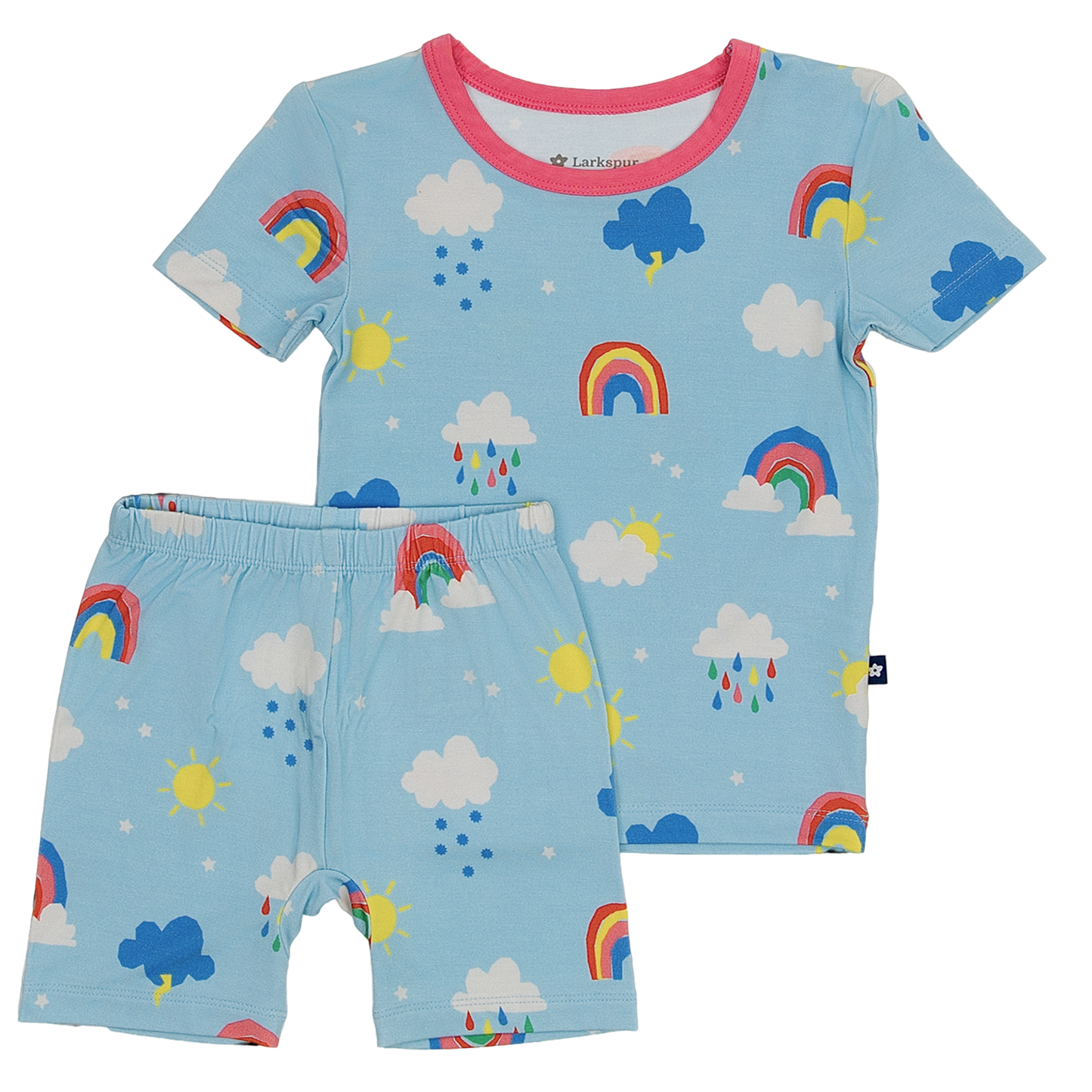 Short PJ Set in Moody Weather