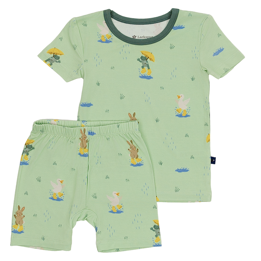 Short PJ Set in Puddle Jumpers