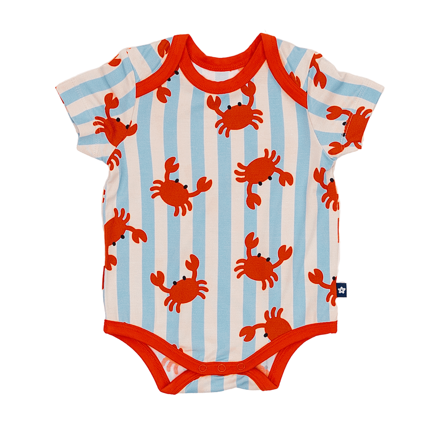 Short Sleeve Bodysuit in Beach Buddies