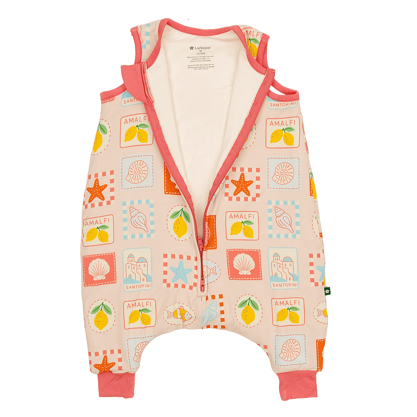 Sleep Sack Walker in Amalfi Dreams 1.0 TOG