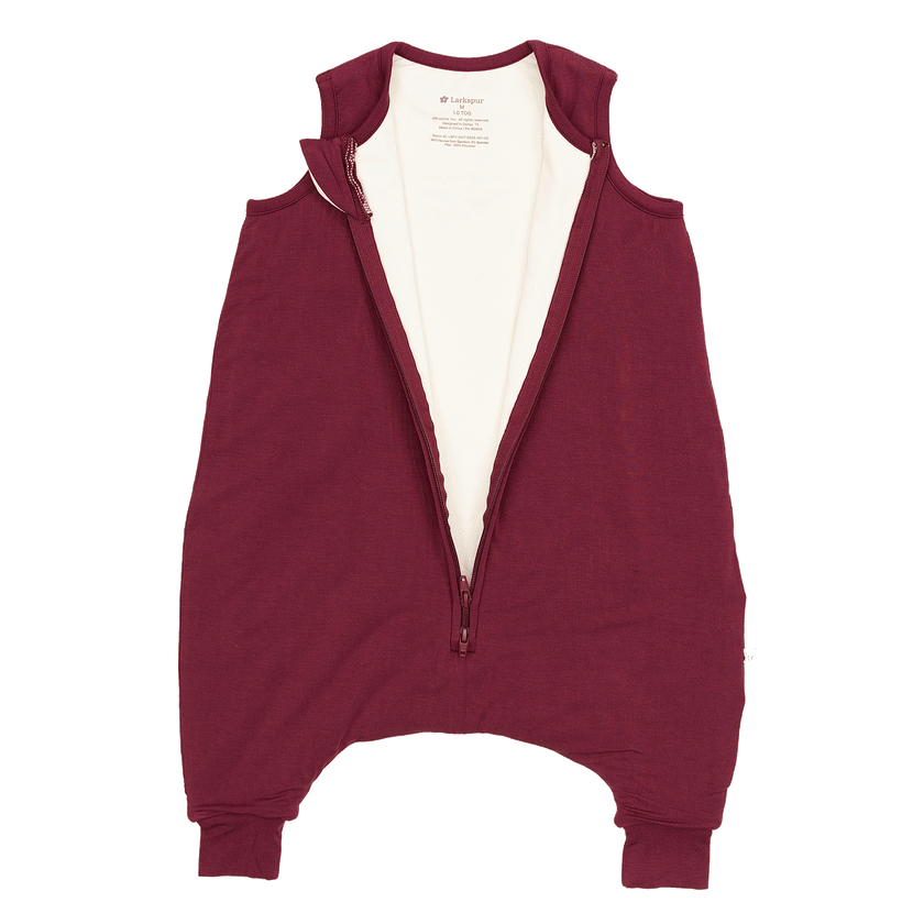Sleep Sack Walker in Burgundy 1.0 TOG