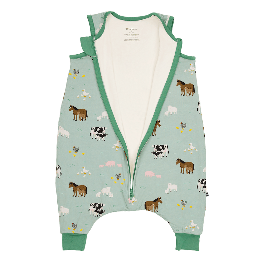 Sleep Sack Walker in Farm Animals 0.5 TOG