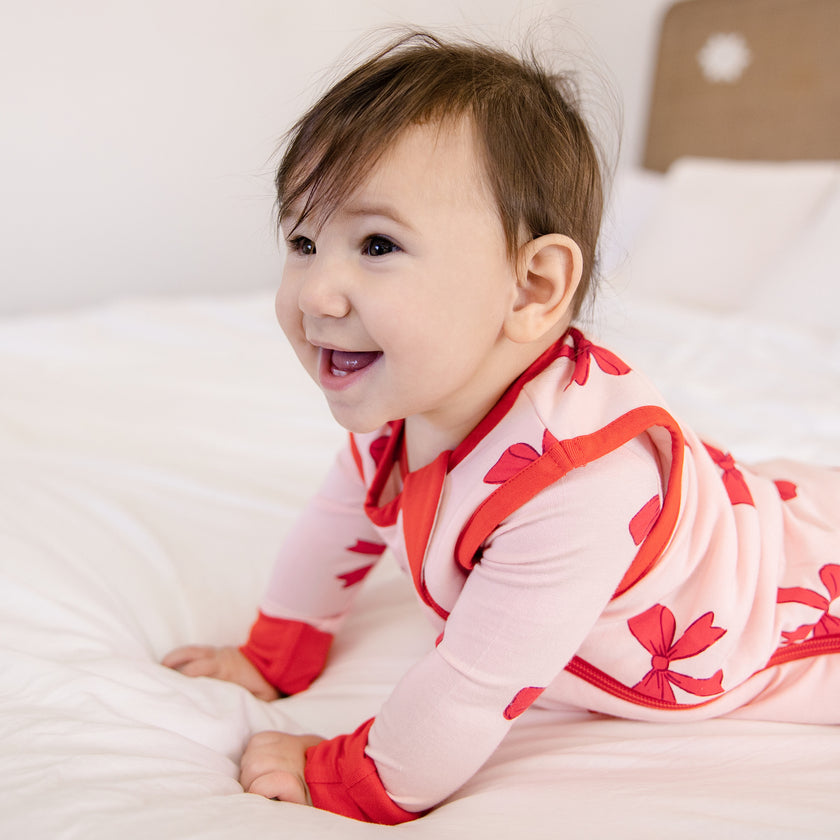 Sleep Sack in Holiday Bows 1.0 TOG