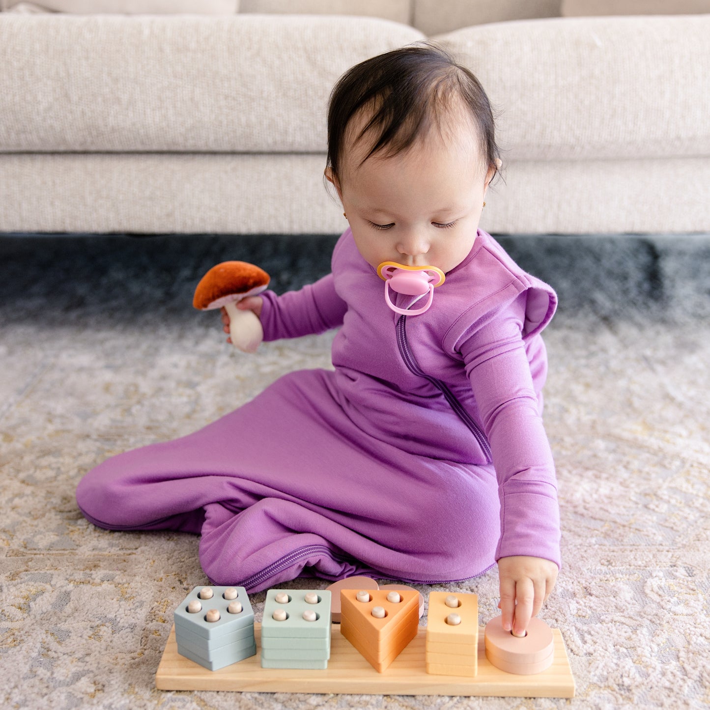 Sleep Sack in Lilac Dust 1.0 TOG