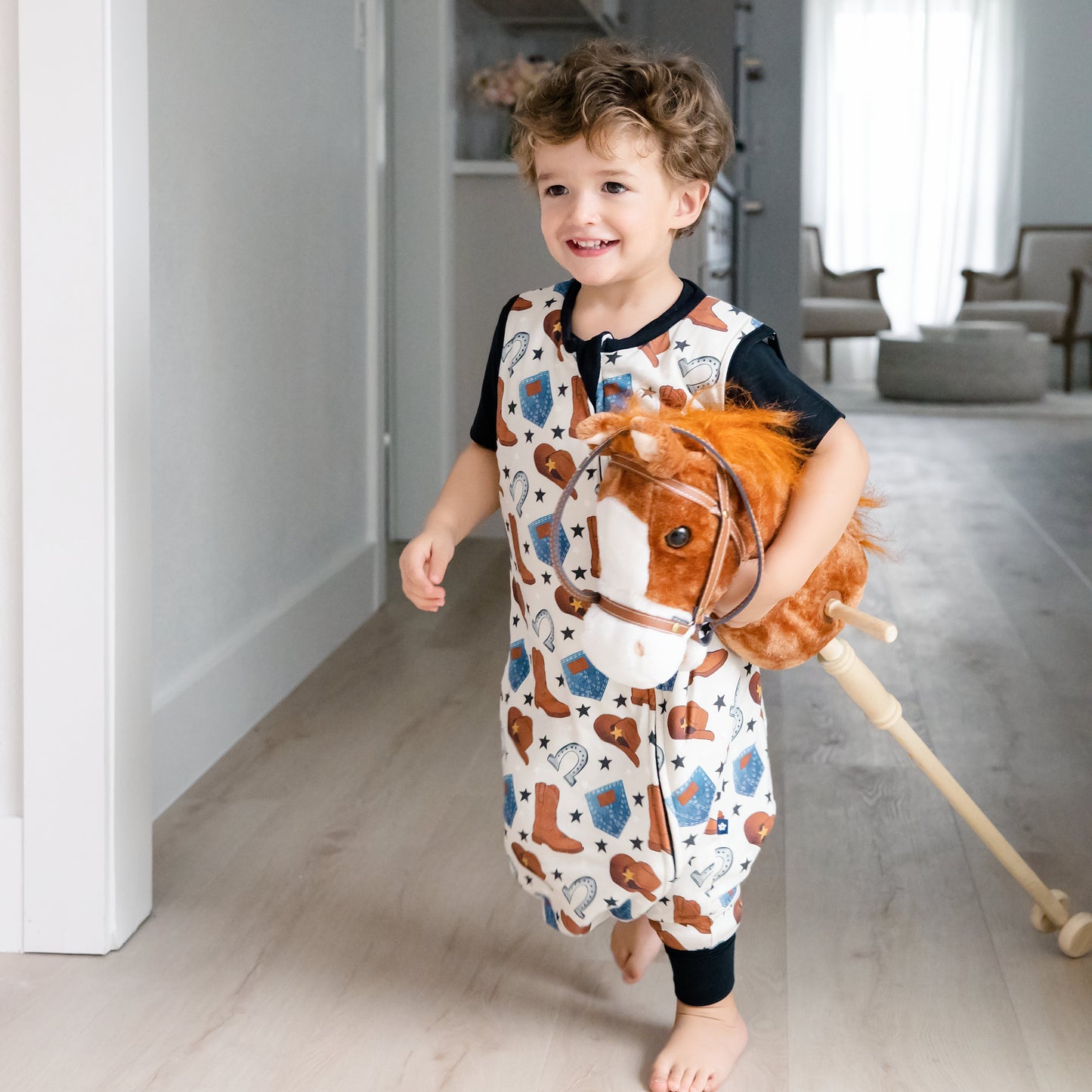Sleep Sack Walker in Cowboys and Denims 1.0 TOG