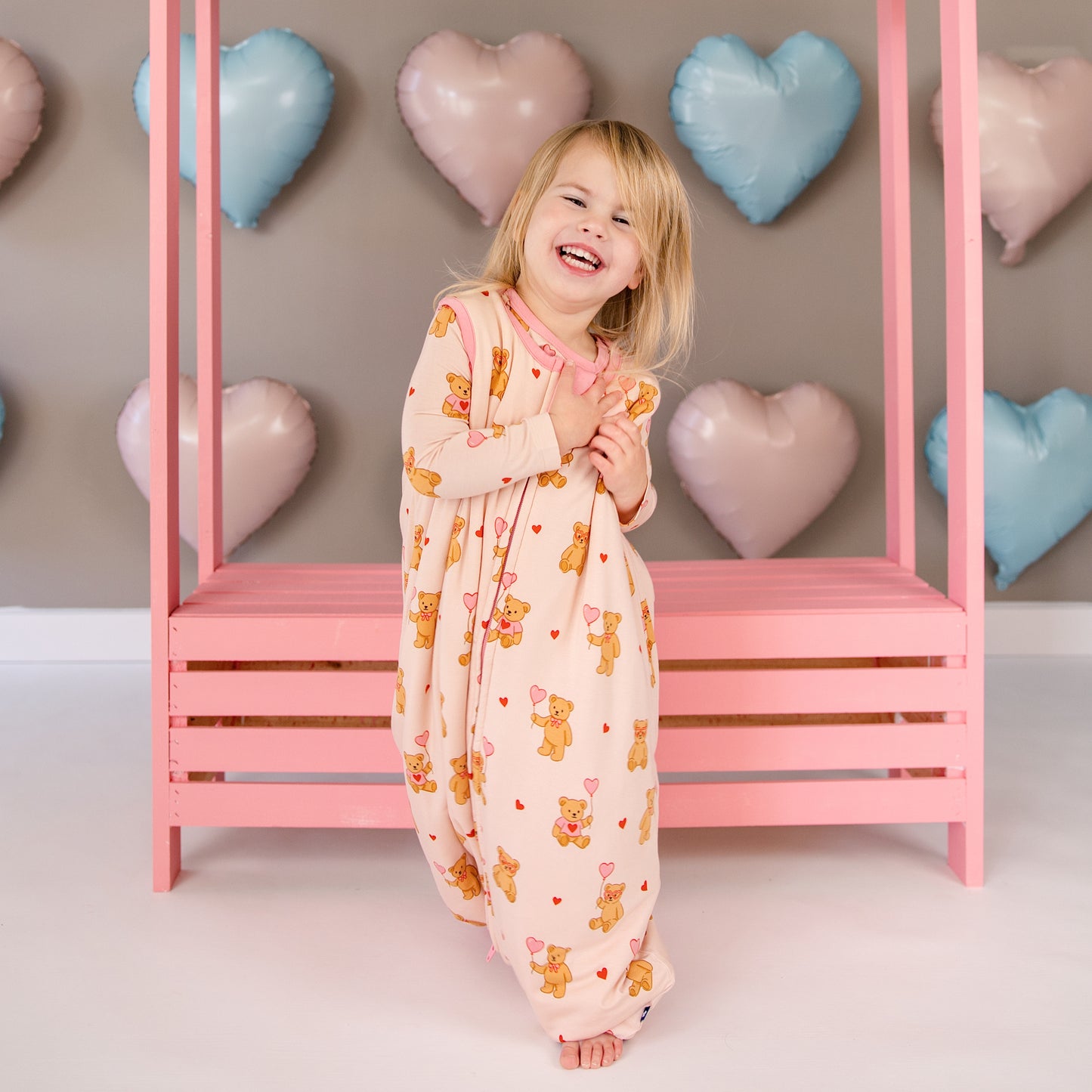 Sleep Sack Walker in Strawbeary 1.0 TOG