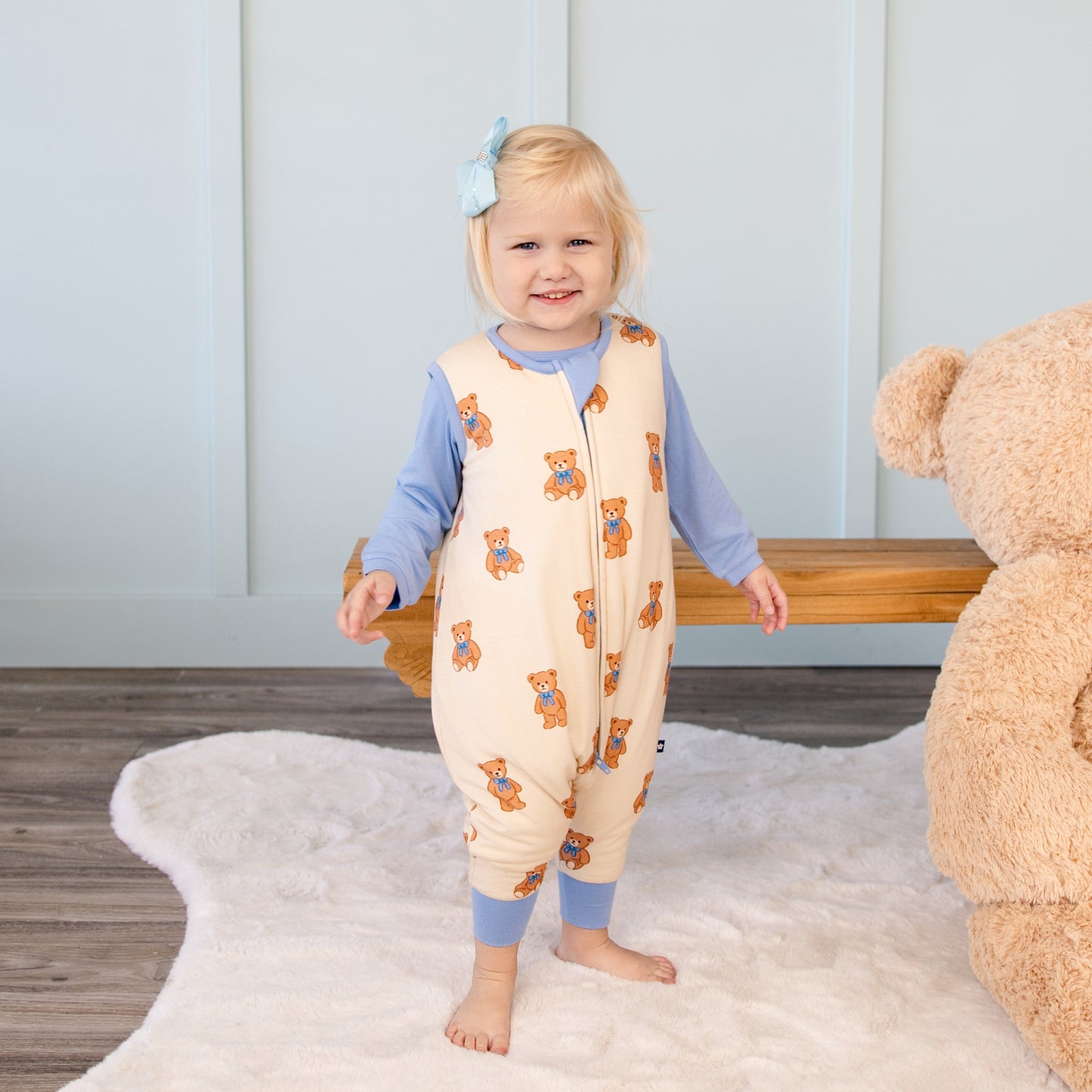 Sleep Sack Walker in Teddy Bear 1.0 TOG