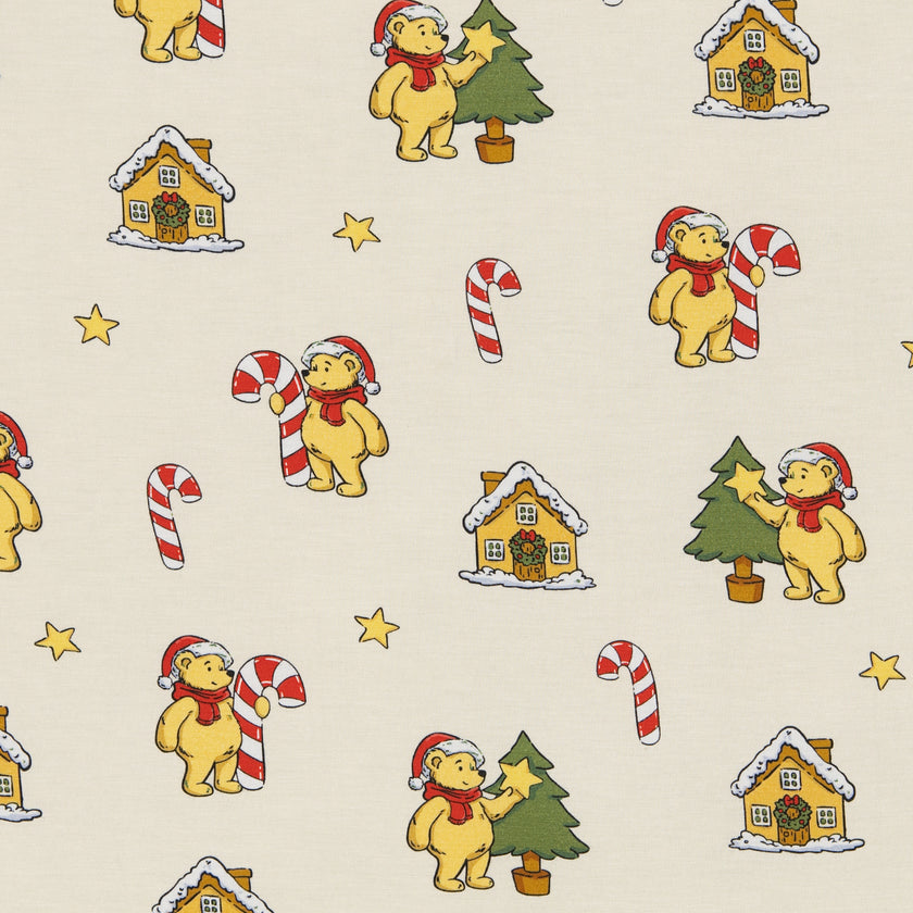 Convertible Footed Romper in Beary Merry Christmas