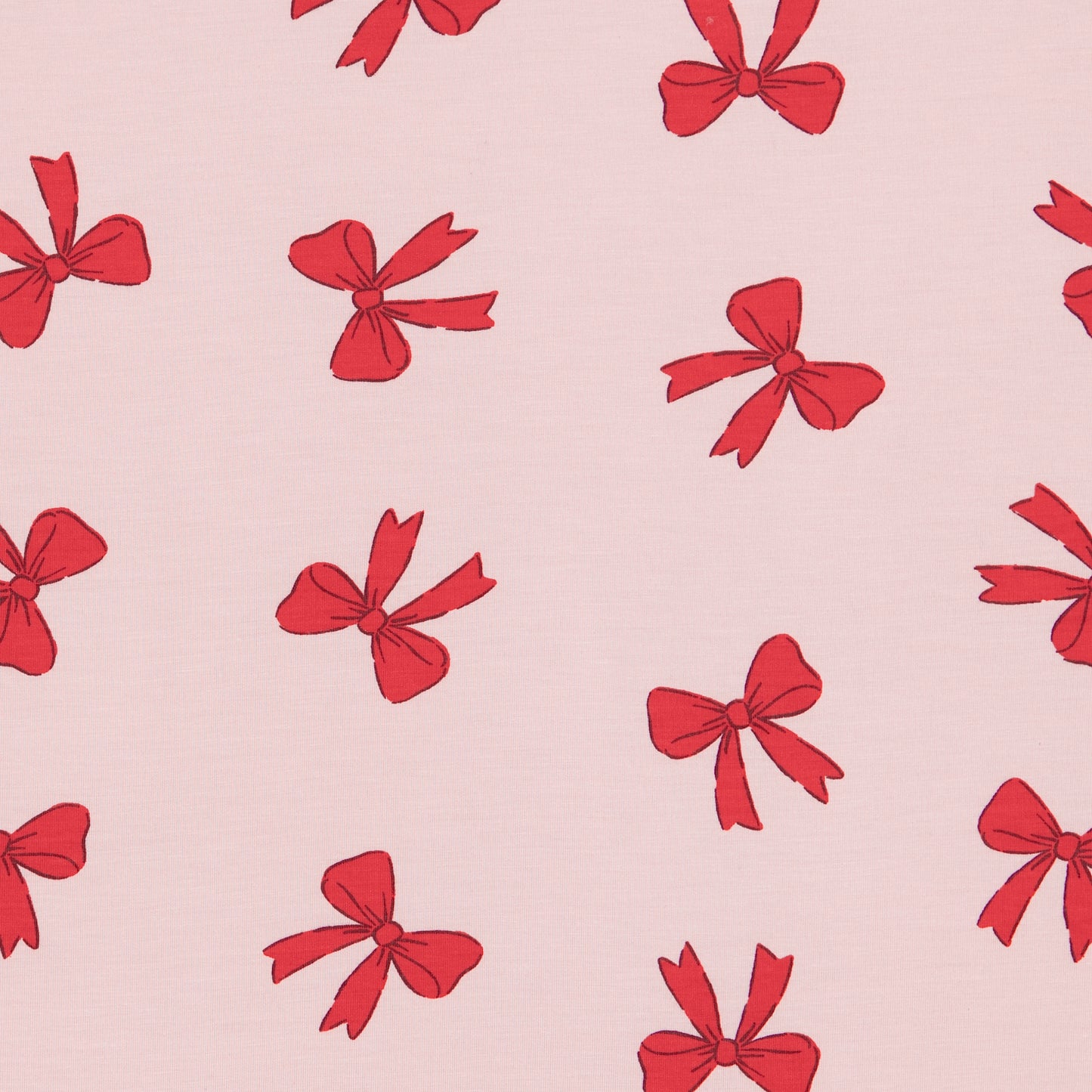 Convertible Footed Romper in Holiday Bows