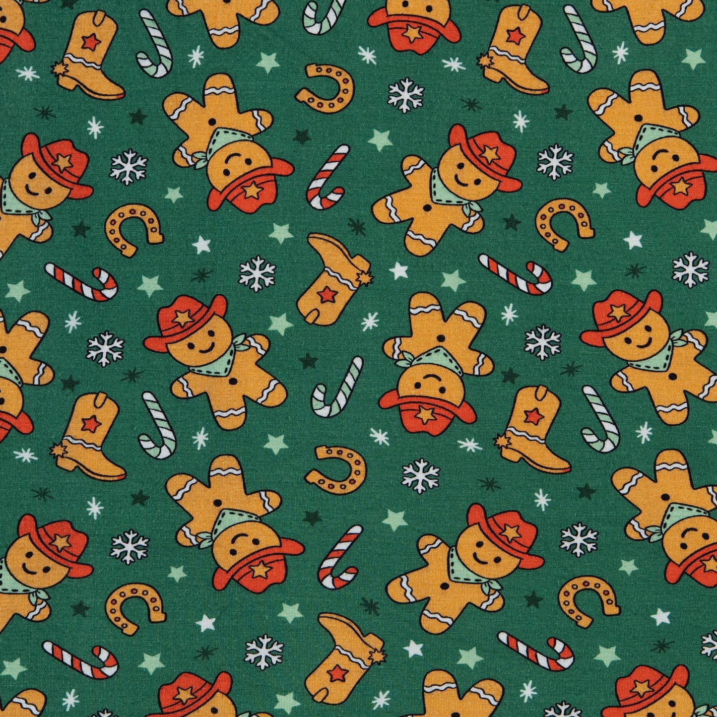 Long PJ Set in Yeehaw Treats