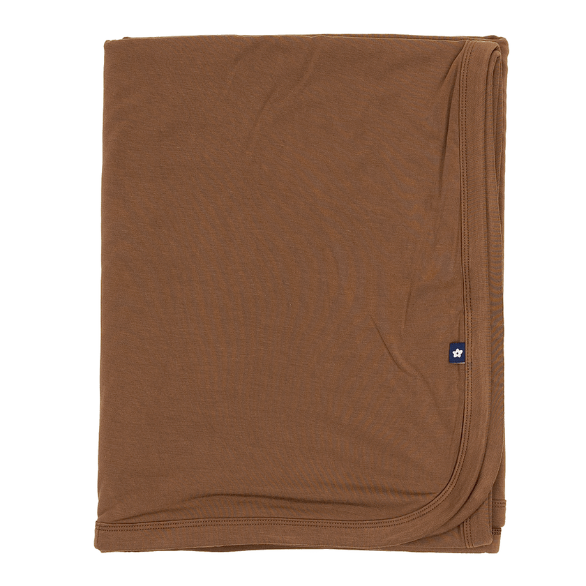 Toddler Blanket in Milk Chocolate