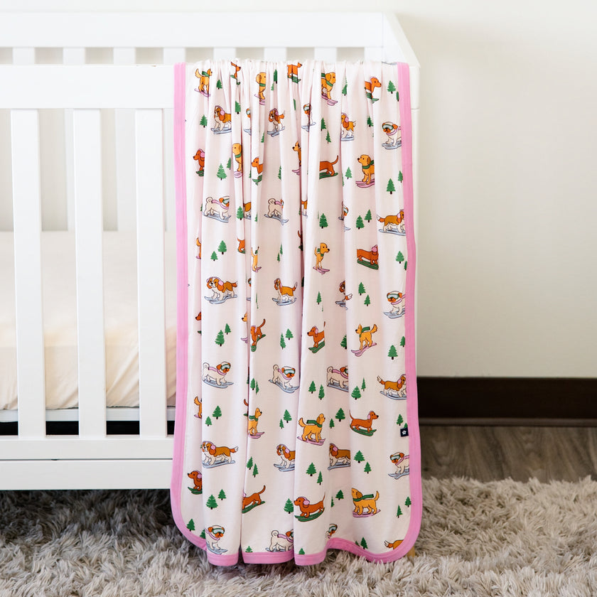 Toddler Blanket in Pawder Patrol