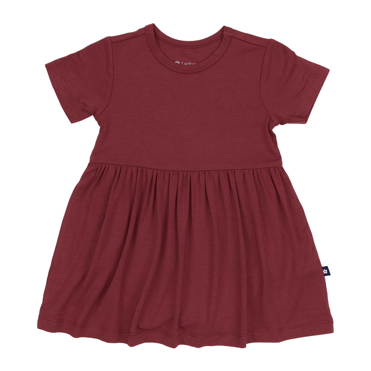 Twirl Dress in Crimson Canter