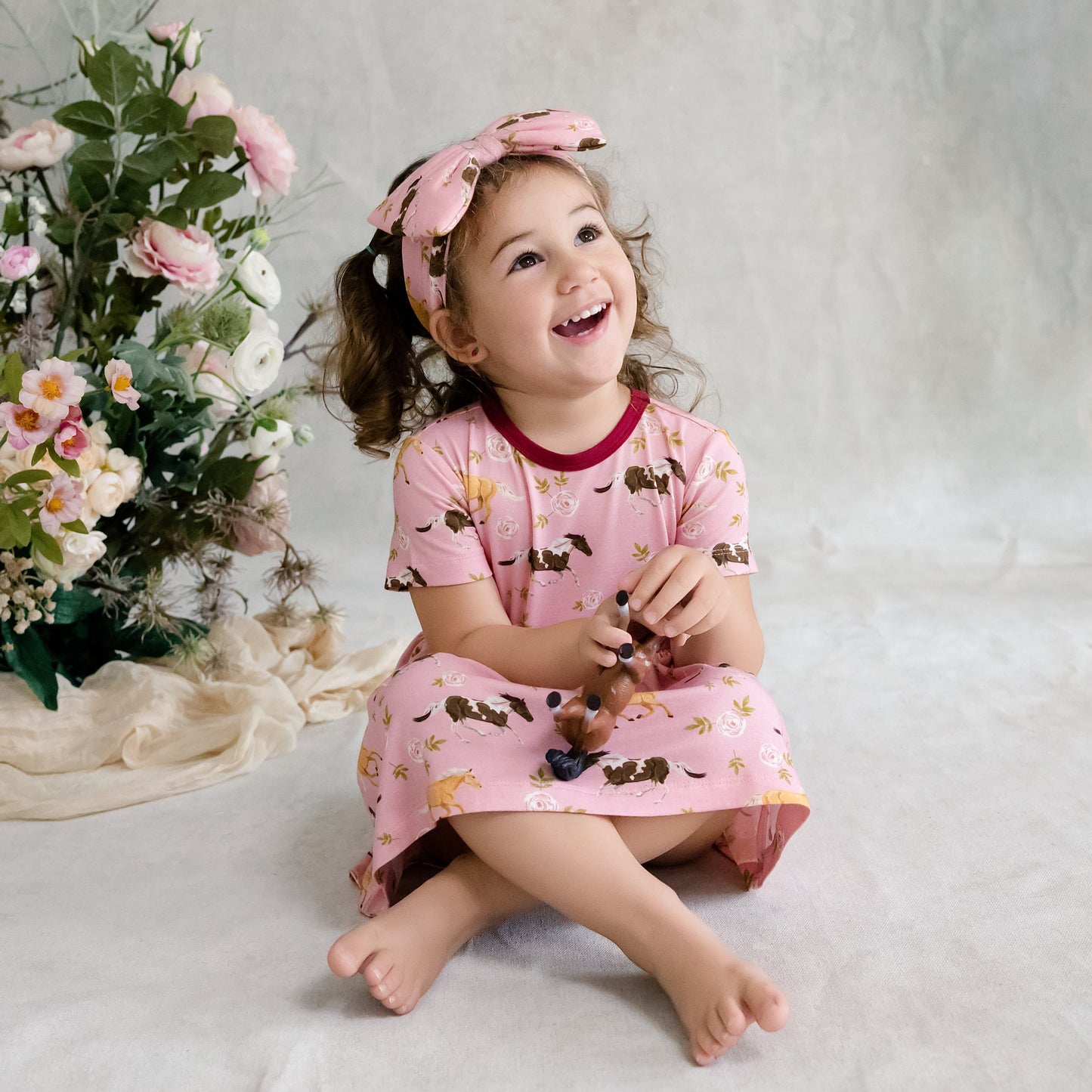 Twirl Dress in Pasture Play