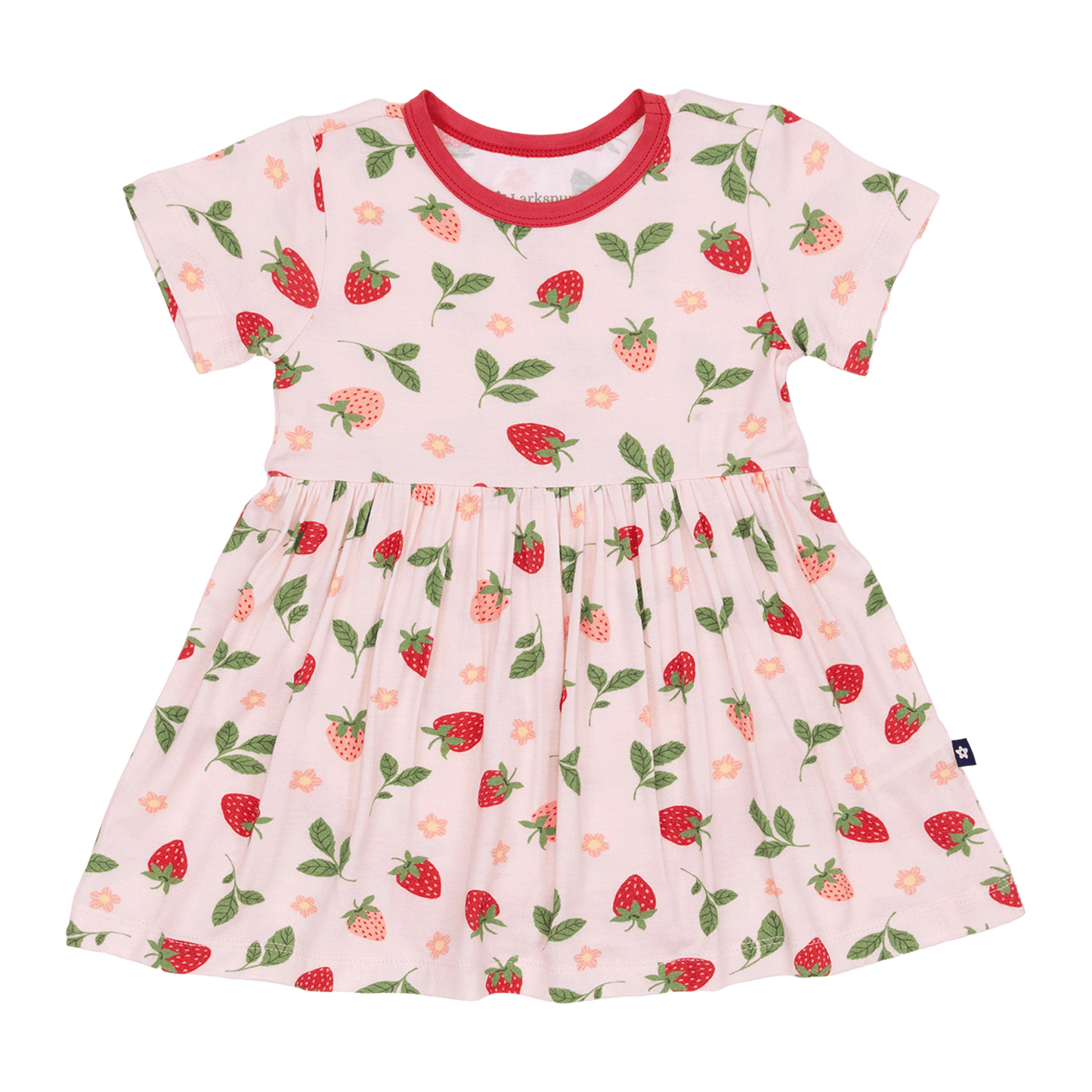 Twirl Dress in Strawberry Fields