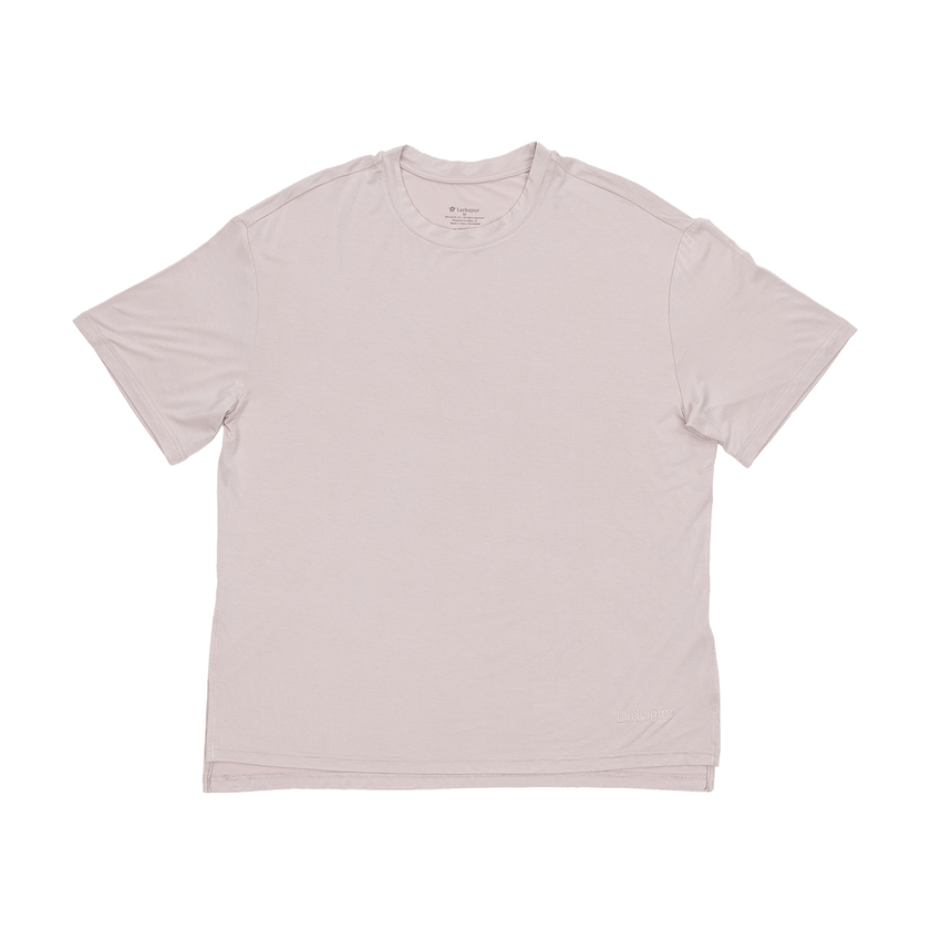 Women's Biker Short Set in Cloud Stone