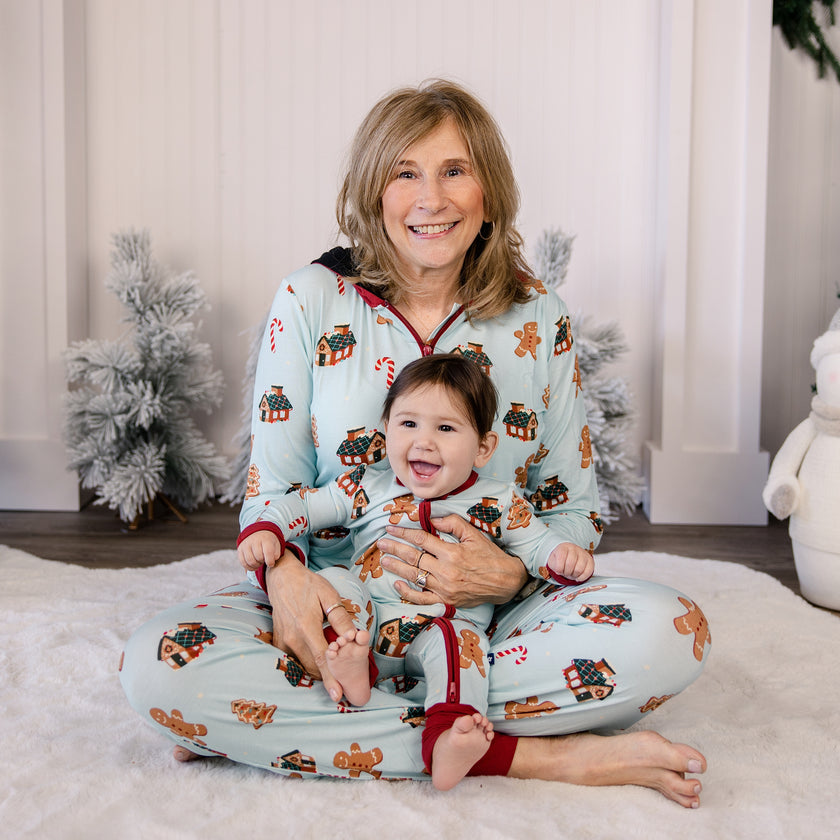 Women's Jumpsuit in Gingerbread Lane