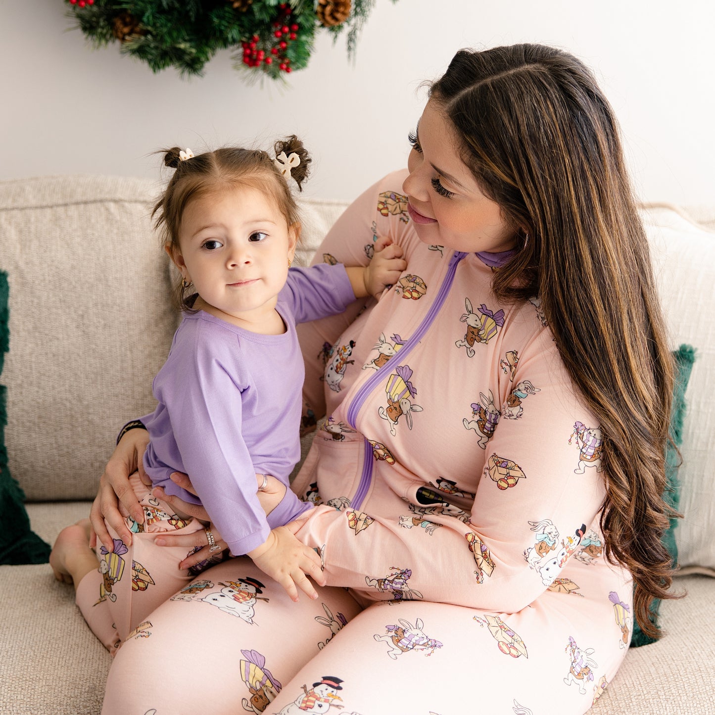 Women's Jumpsuit in Hoppy Holidays