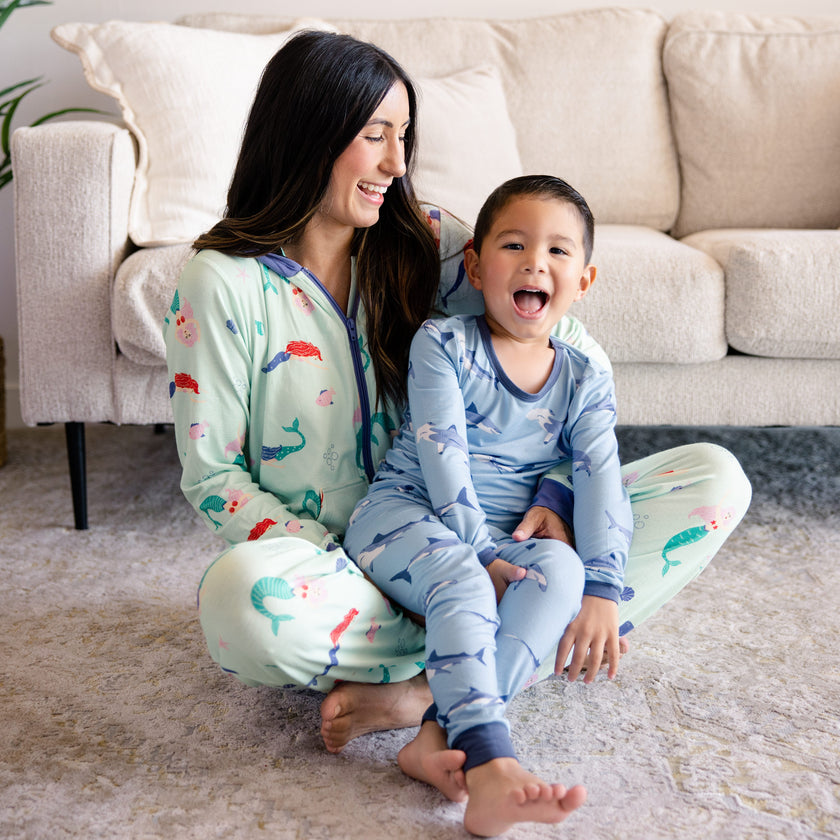 Women's Jumpsuit in Mermaids