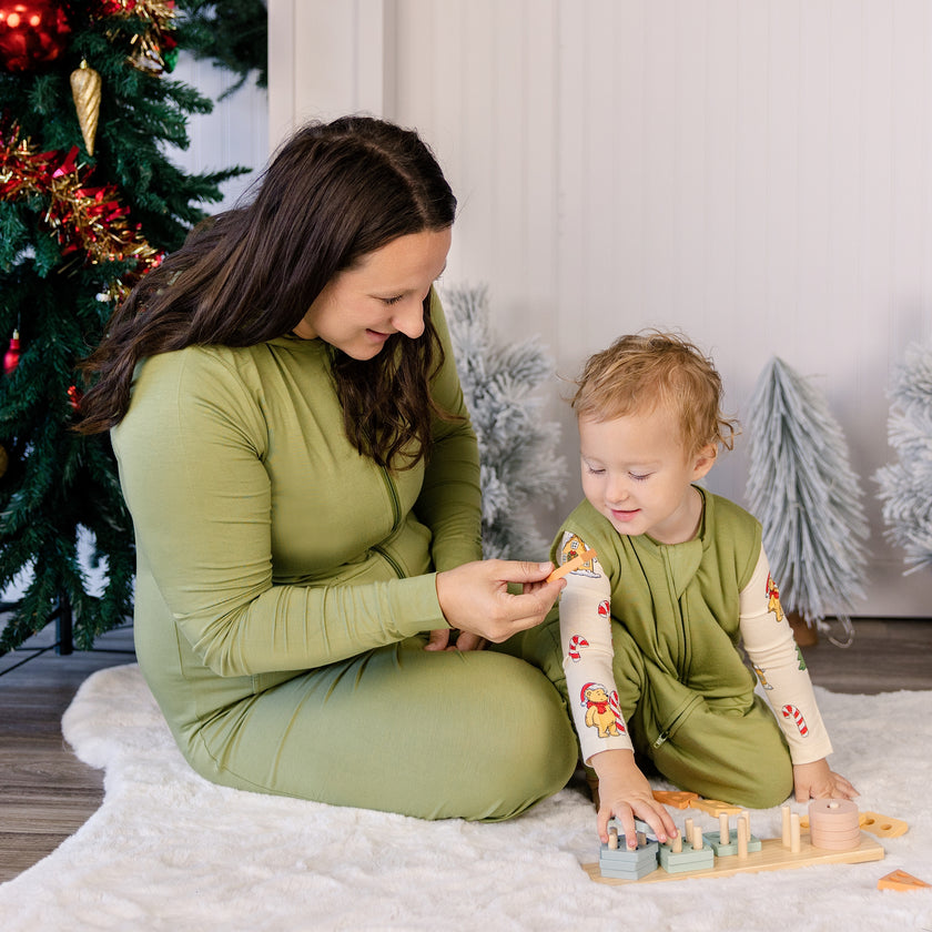 Women's Jumpsuit in North Pole Pine