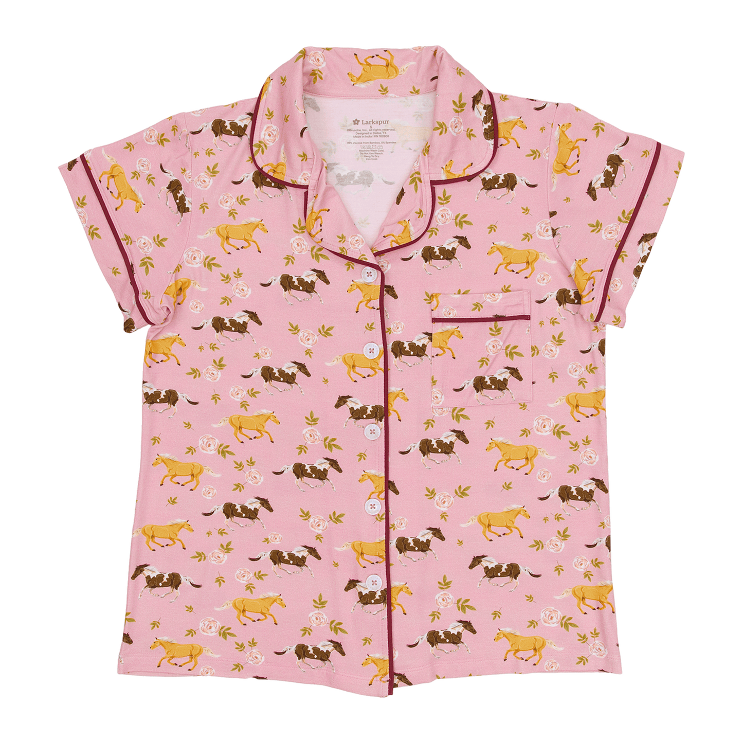 Women's Short Pajama Set in Pasture Play