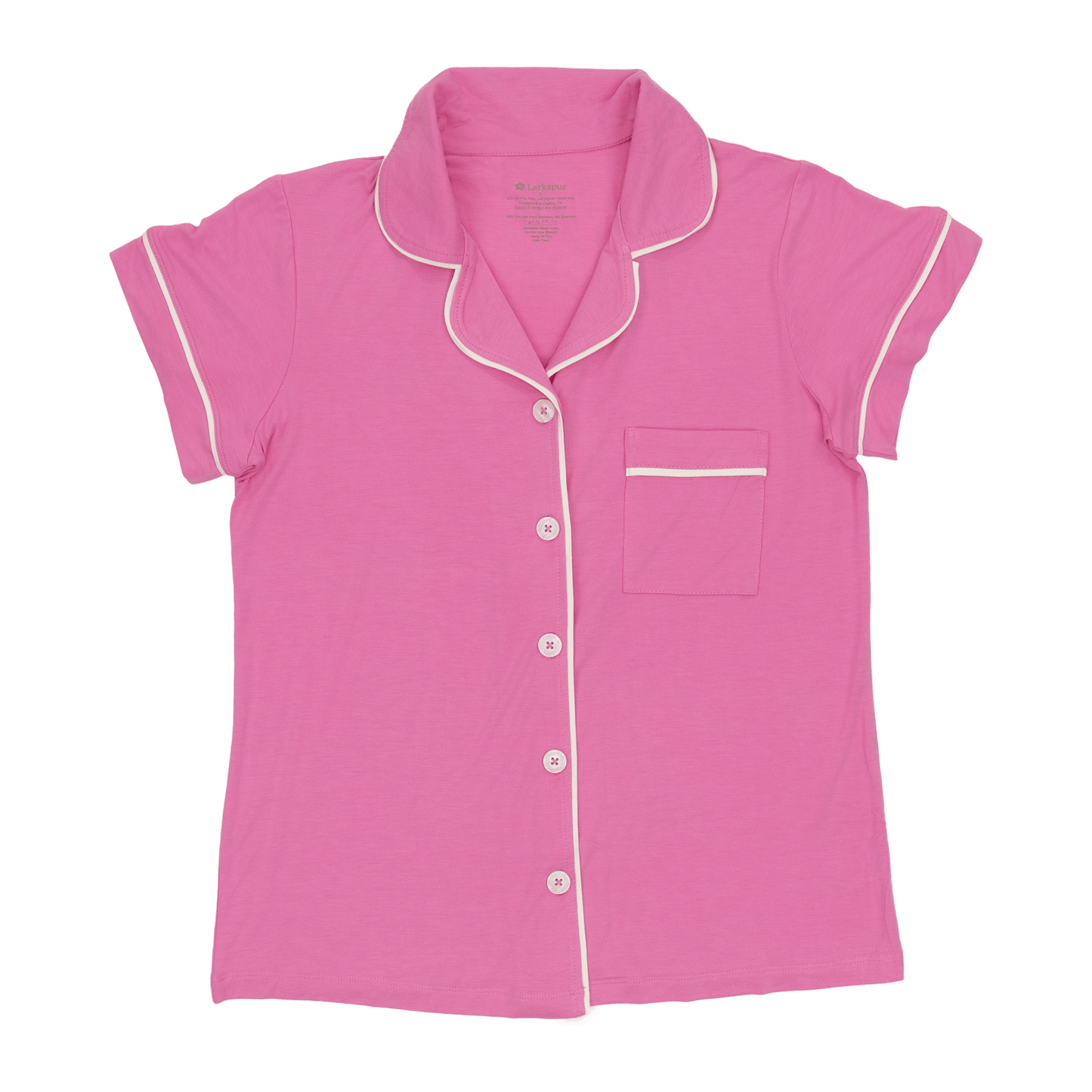 Women's Short Pajama Set in Purrfectly Pink