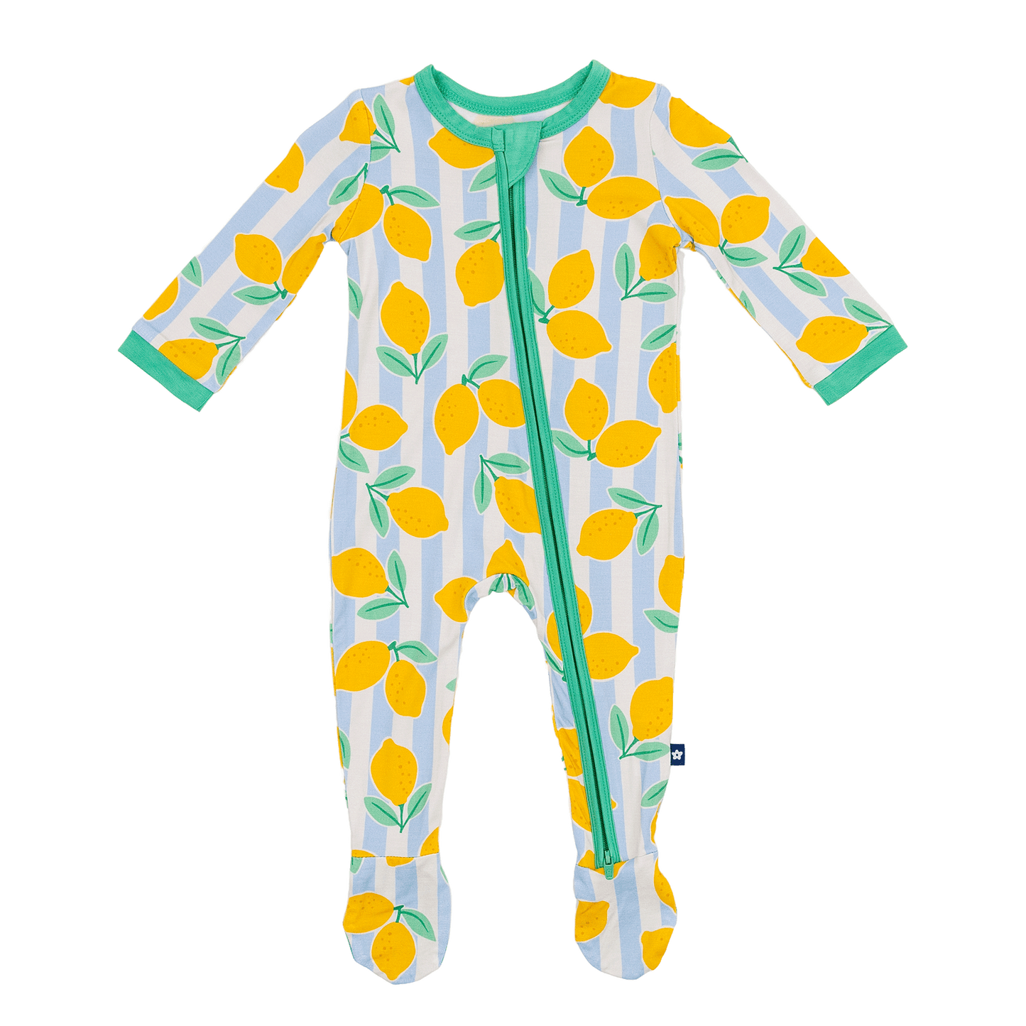 Zip Footie in Lemonade