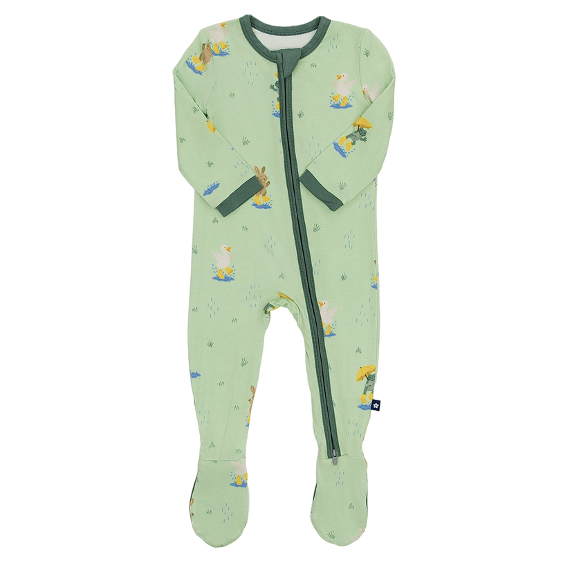 Zip Footie in Puddle Jumpers