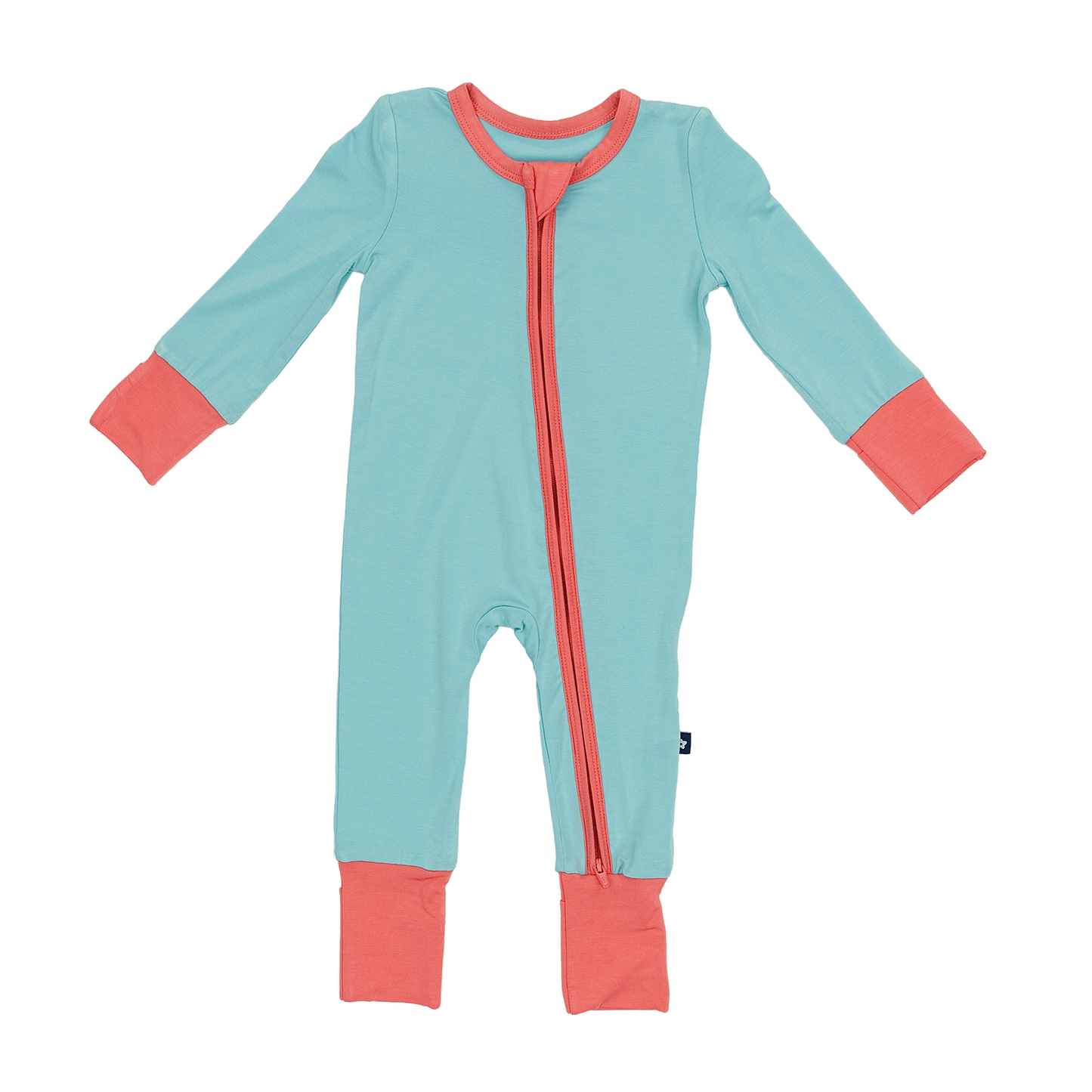 Limited Edition Convertible Footed Romper in Electric Blue