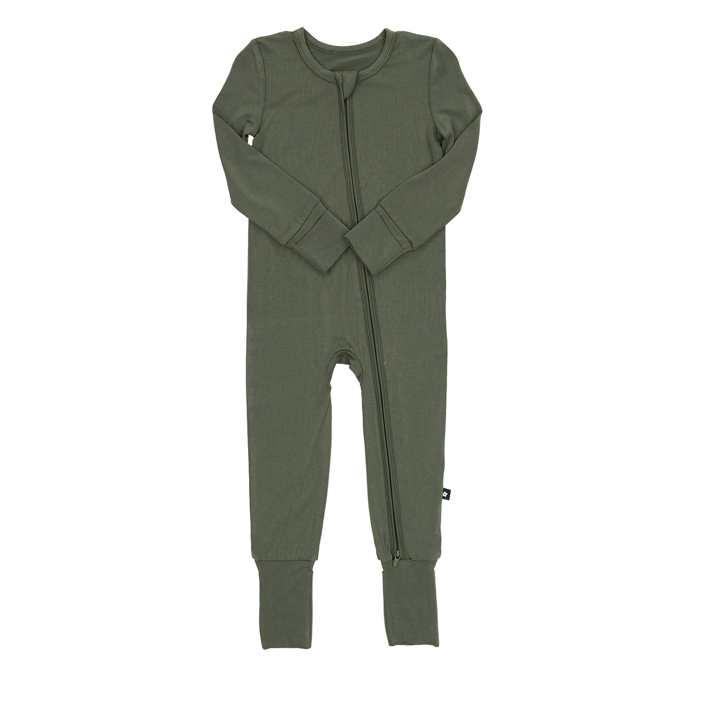 Convertible Footed Romper in Thyme