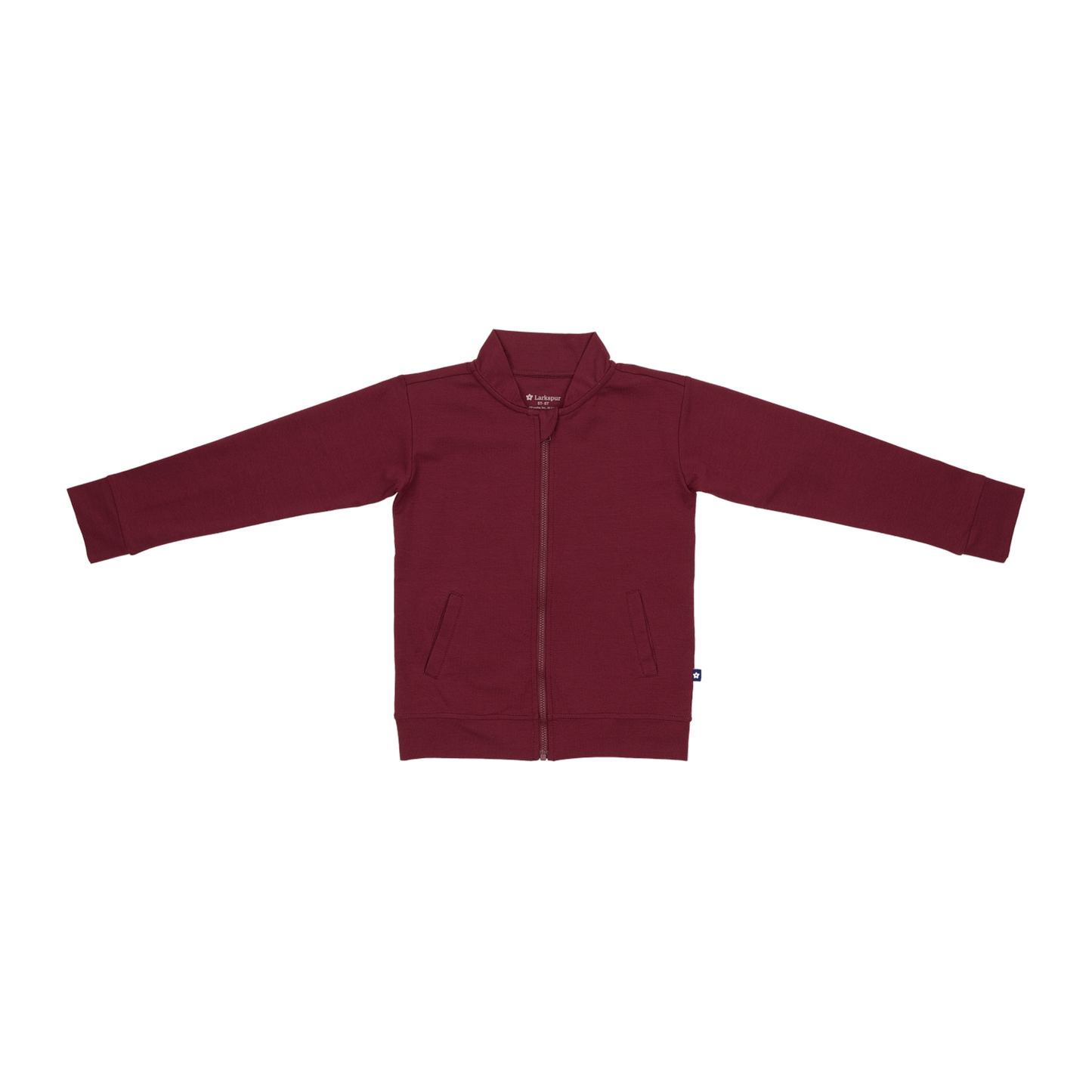 Bomber Jacket in Plum Wine