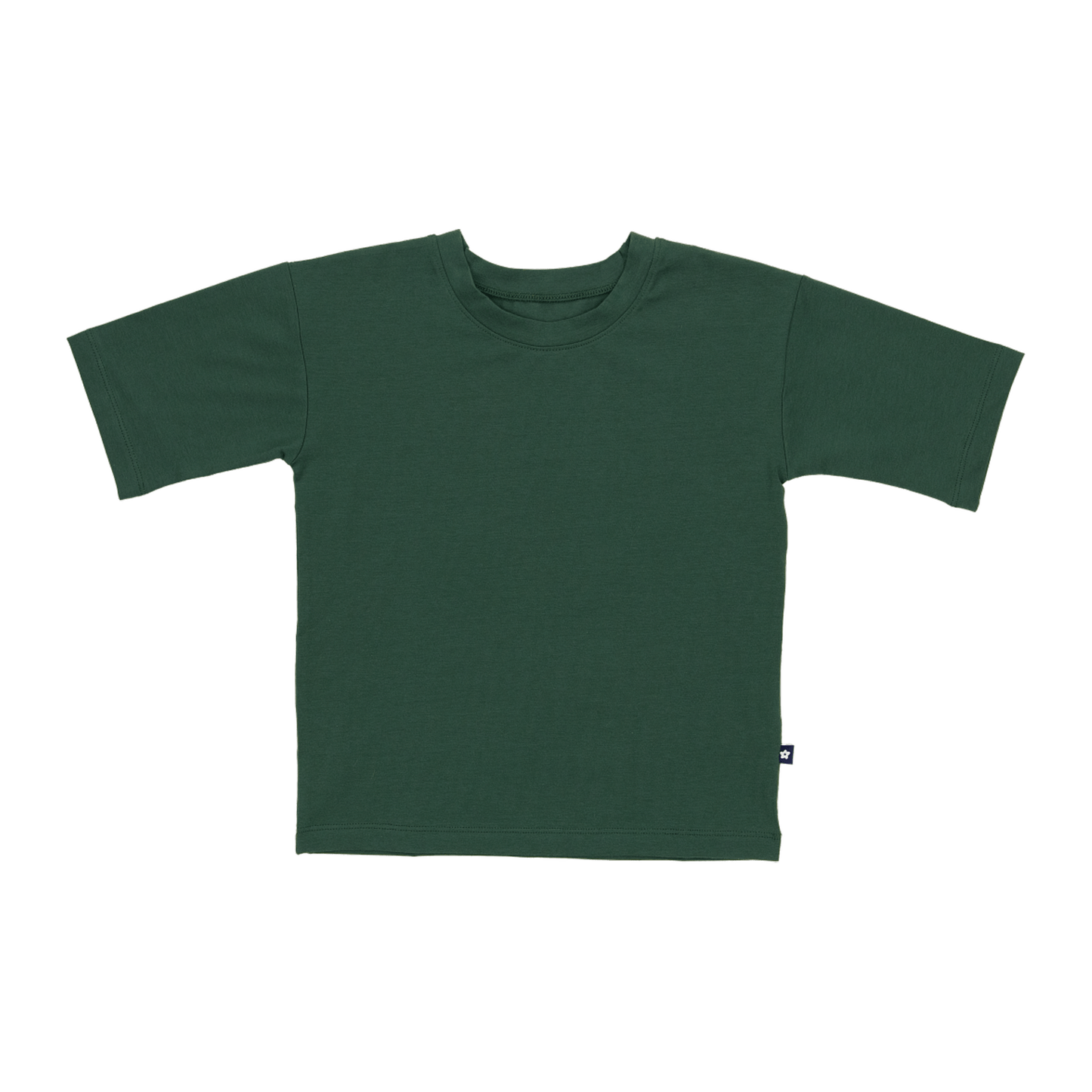 Everyday Crew Neck Tee in Forest Moss