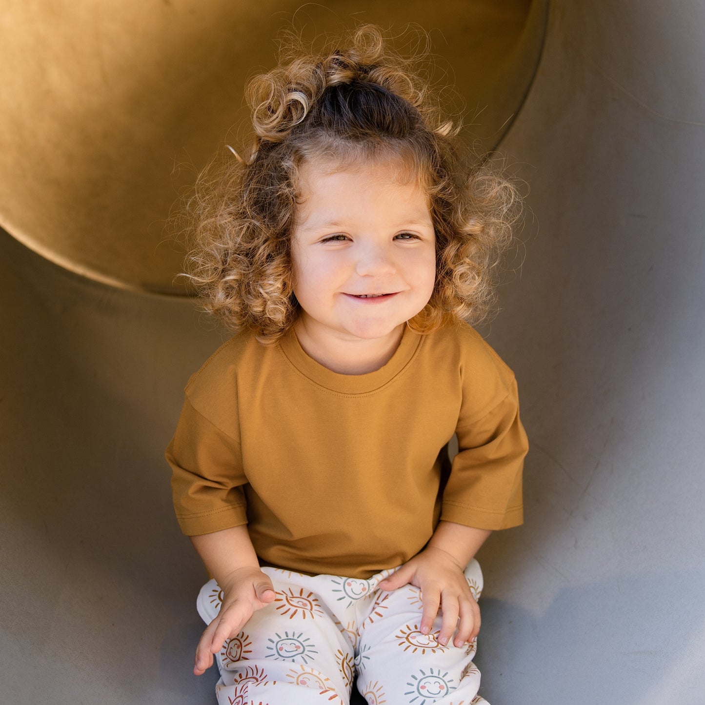 Everyday Crew Neck Tee in Maplewood