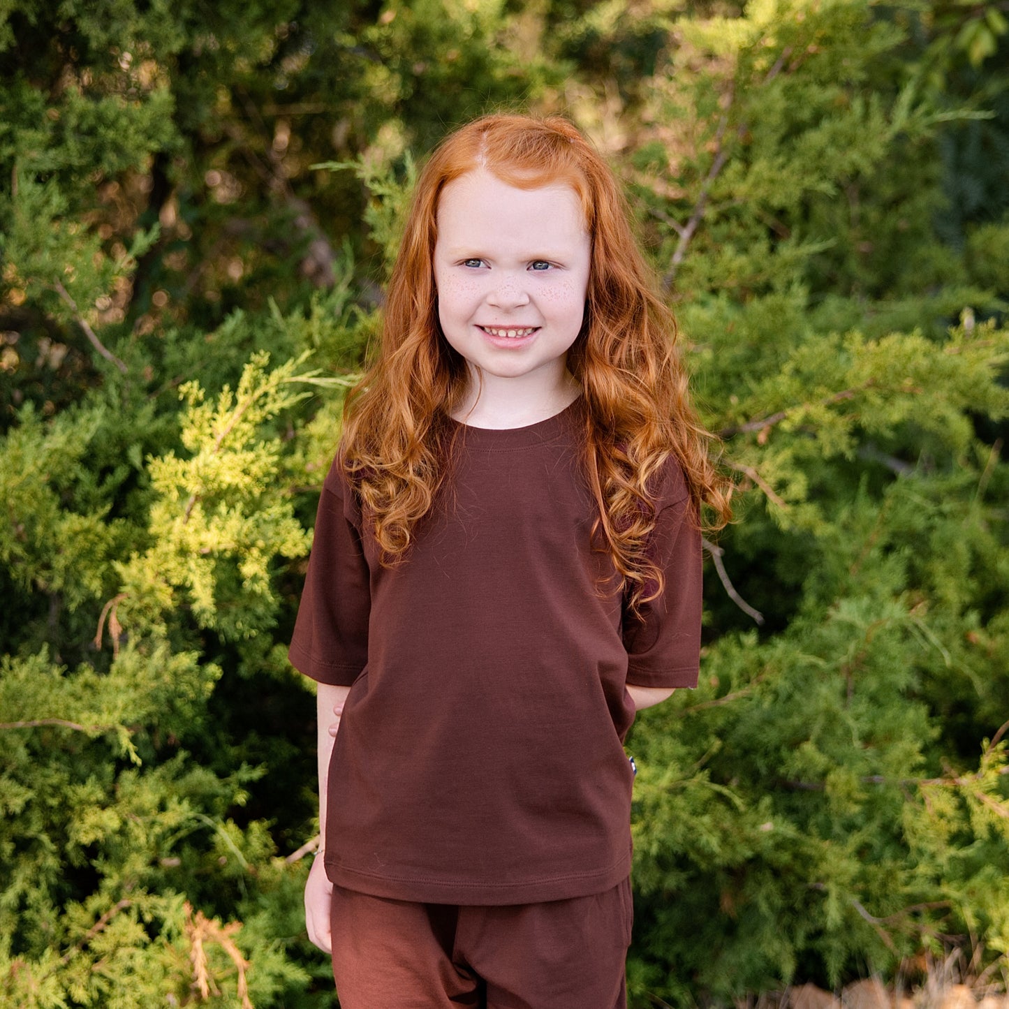 Everyday Crew Neck Tee in Truffle