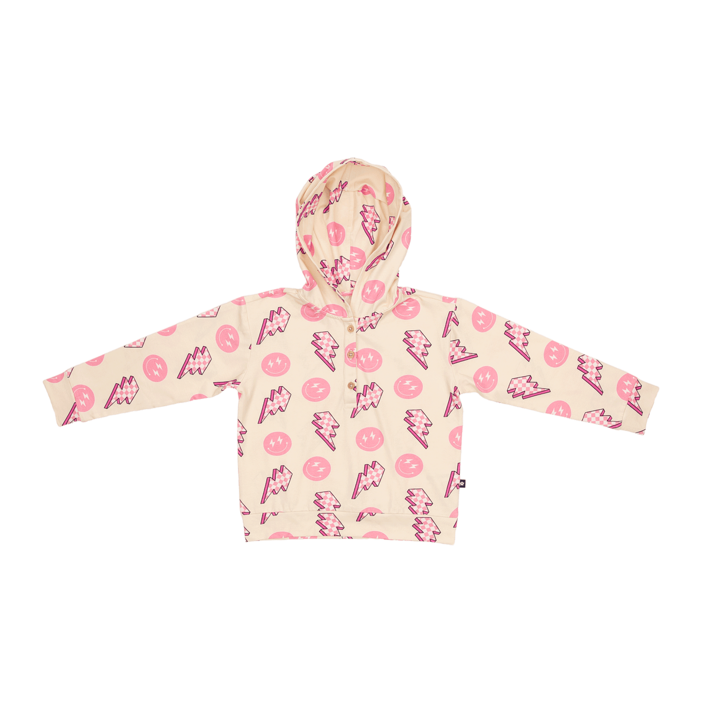 Hooded Sweat Set in Disco Spark