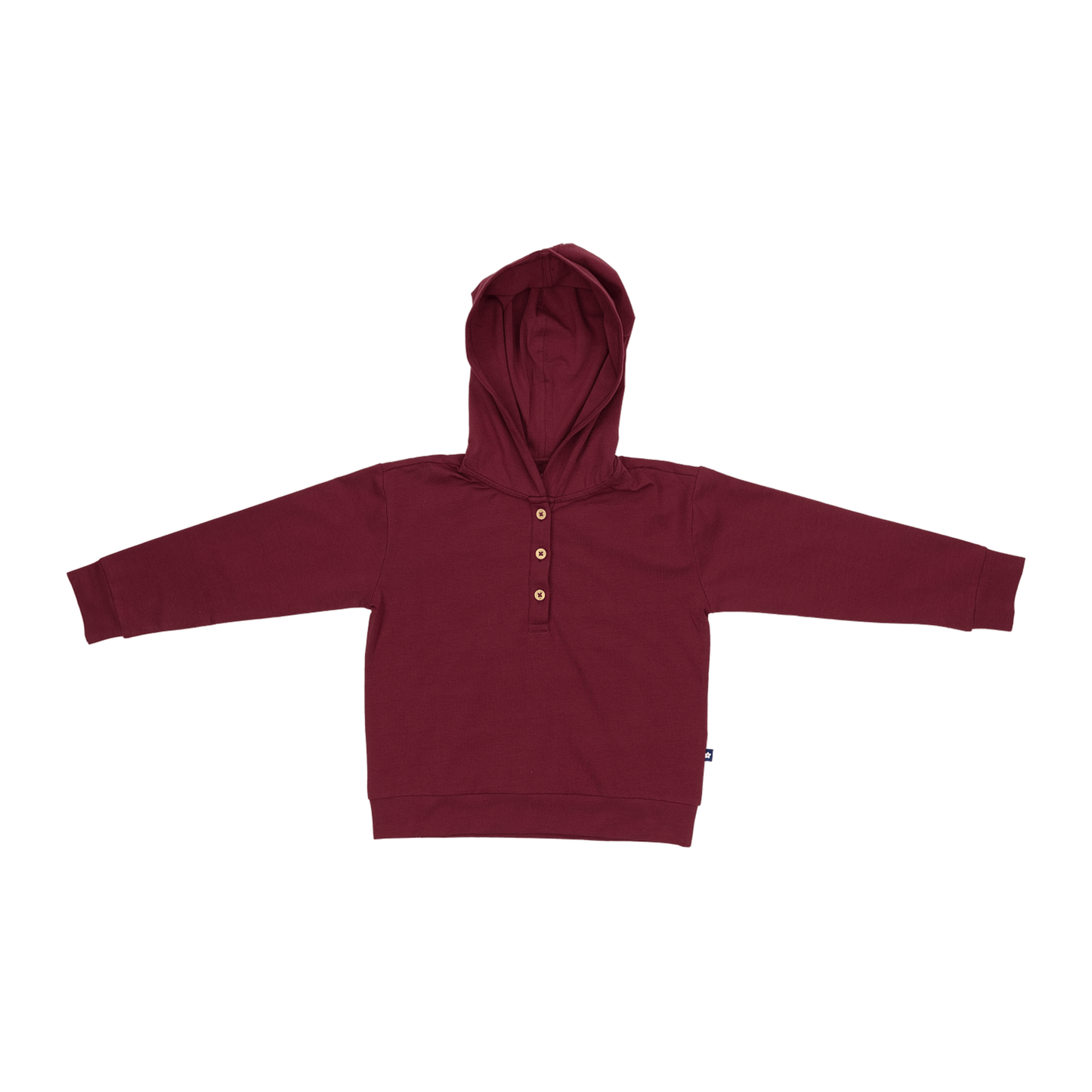 Hooded Sweat Set in Plum Wine