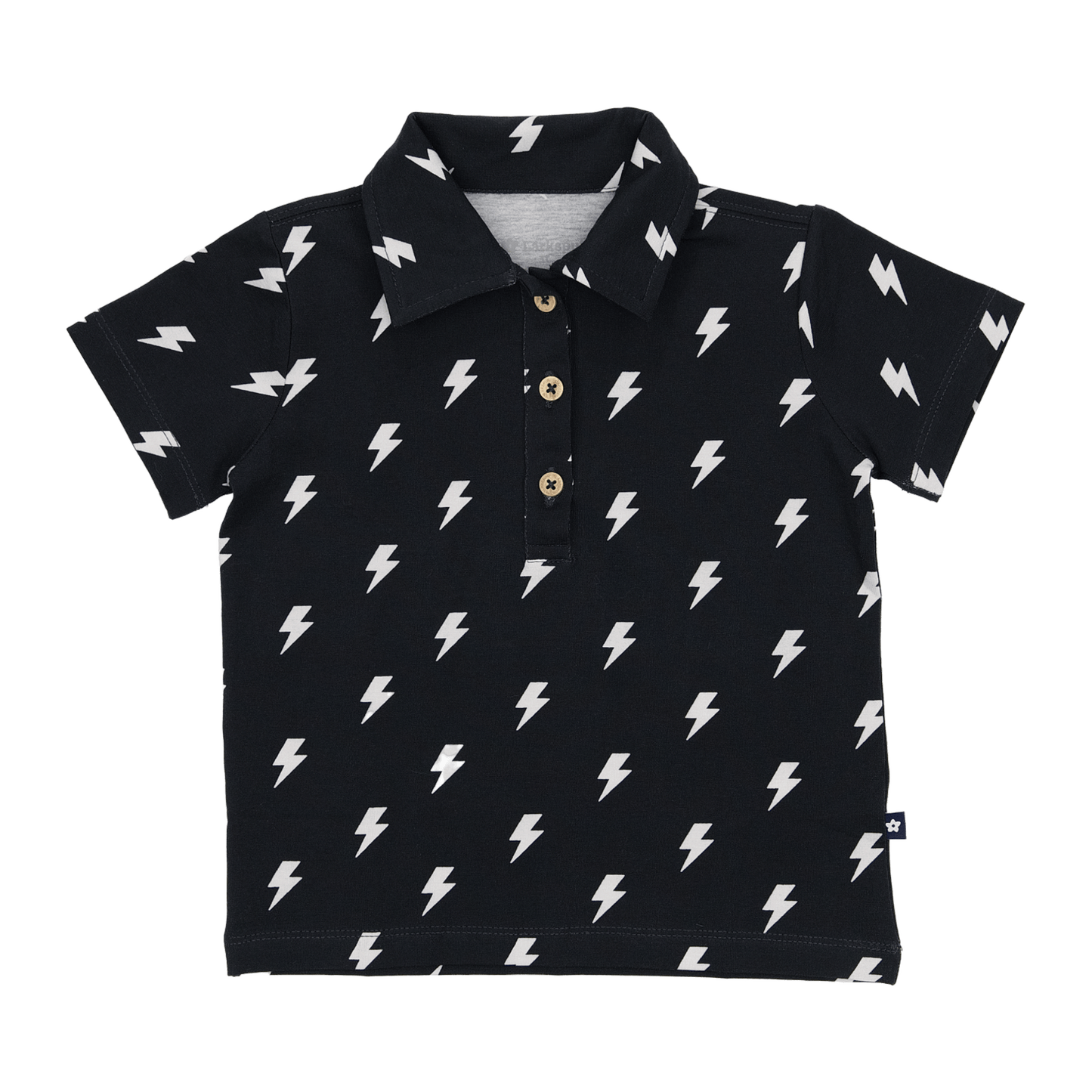 Toddler Short Sleeve Polo in Power Pop