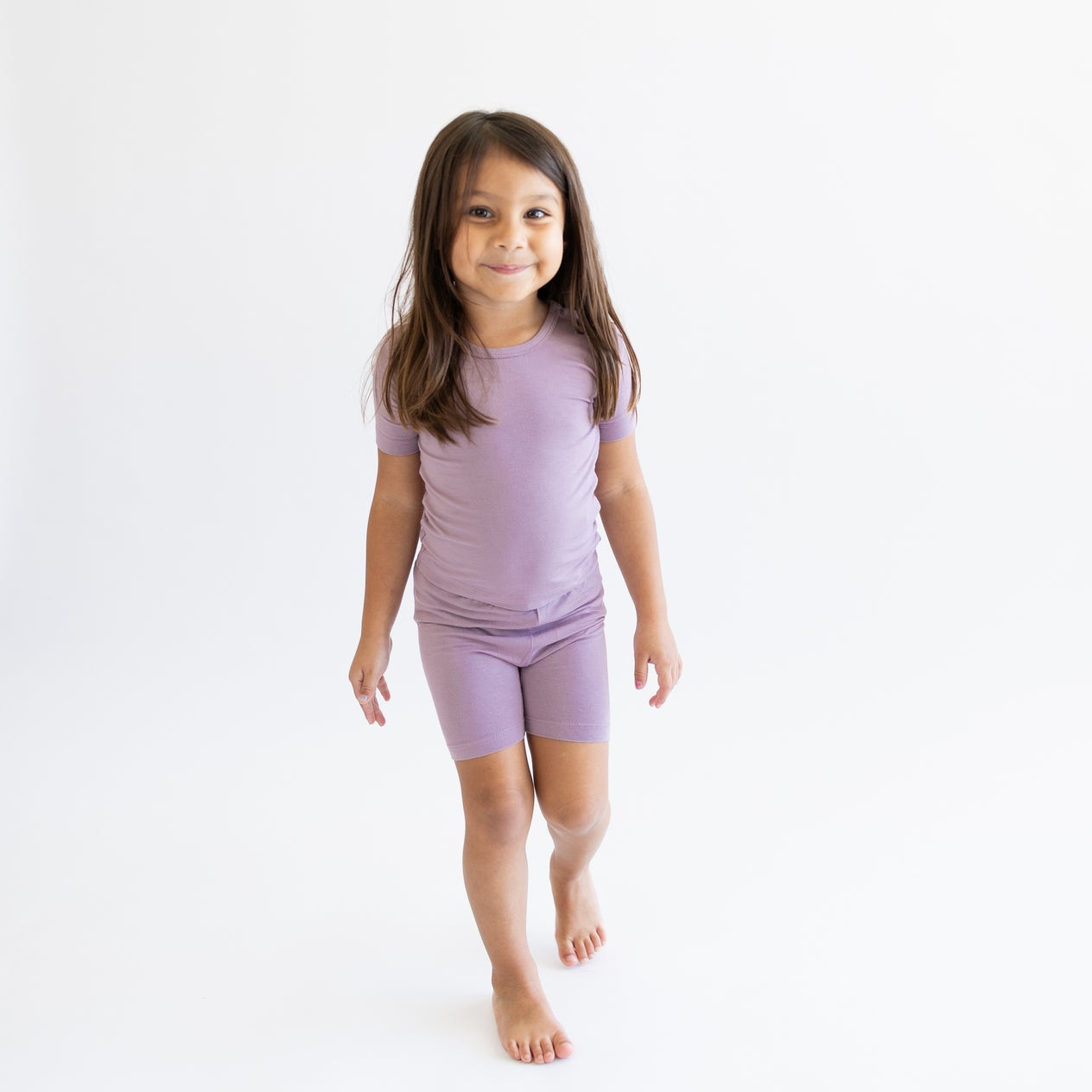 Short PJ Set in Grape