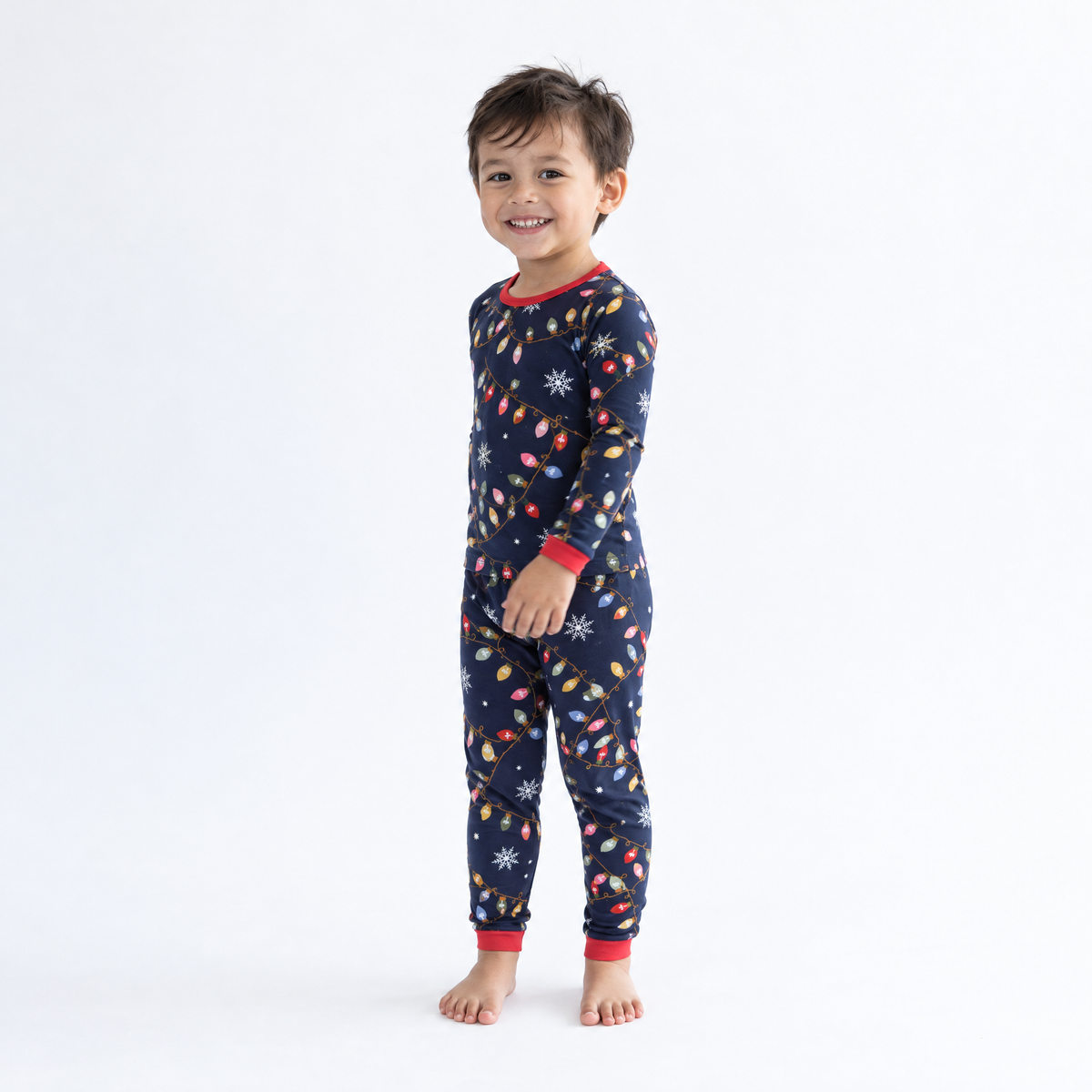 Long Sleeve Pajamas in Twinkle Night