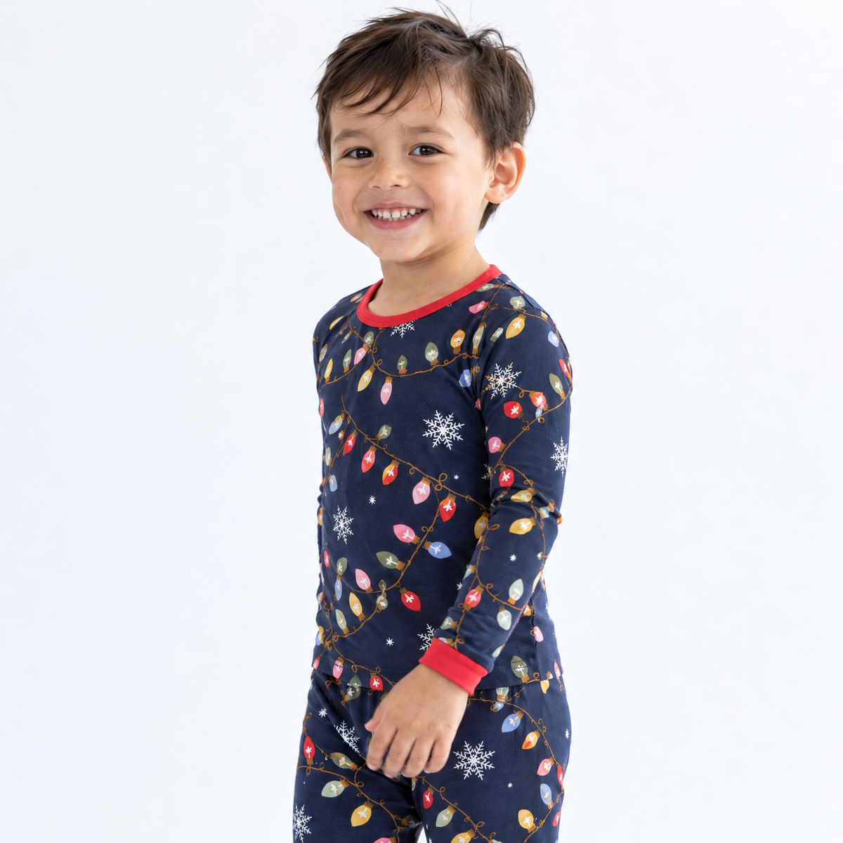 Long Sleeve Pajamas in Twinkle Night