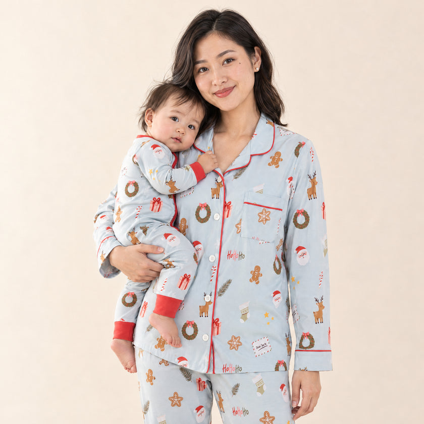 Women's Long Sleeve Pajamas in Seasonal Classics