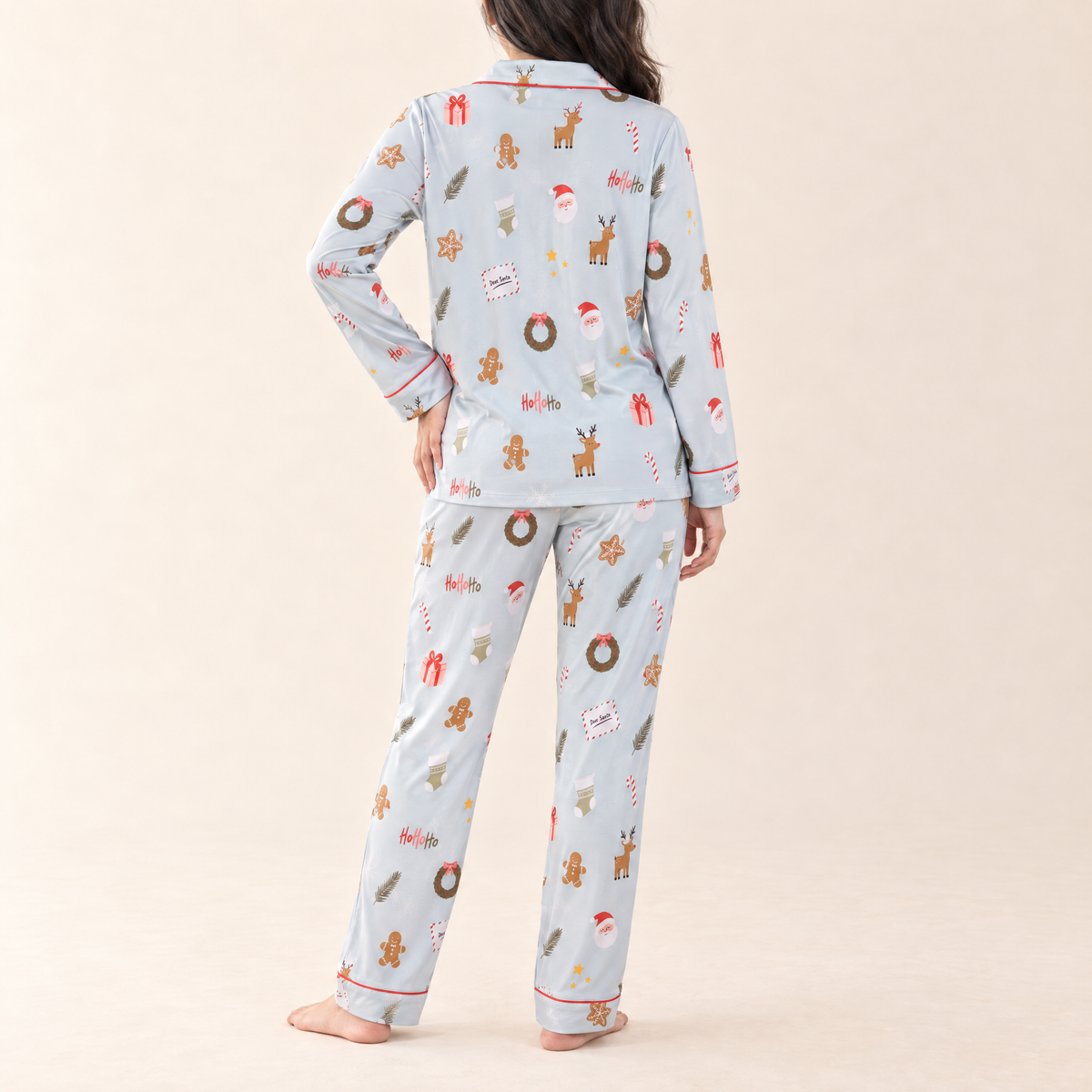 Women's Long Sleeve Pajamas in Seasonal Classics