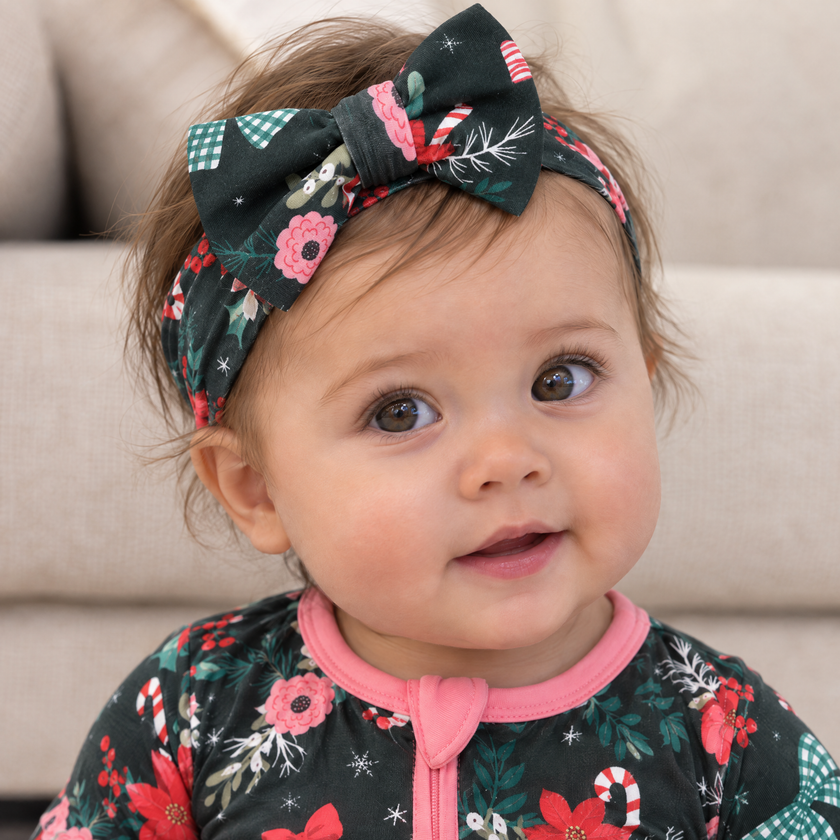 Headband in Holly and Bloom