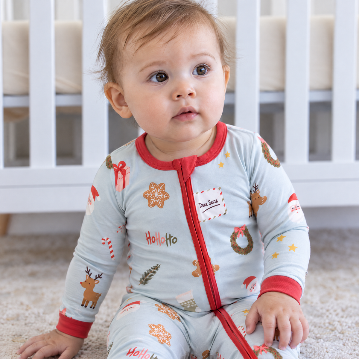 Zipper Romper in Seasonal Classics