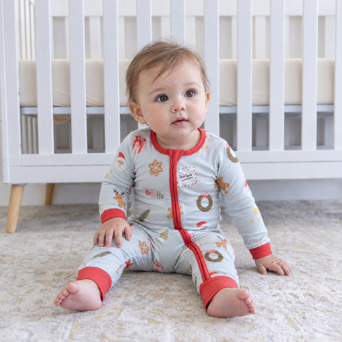 Zipper Romper in Seasonal Classics