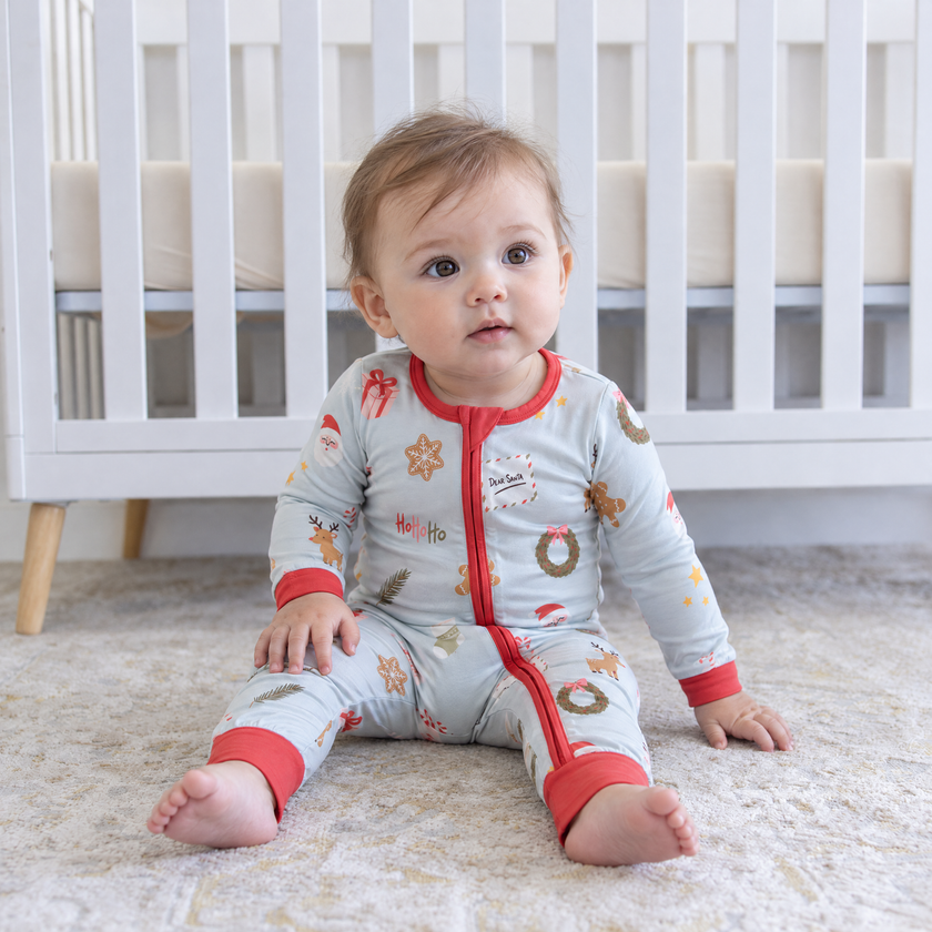 Zipper Romper in Seasonal Classics