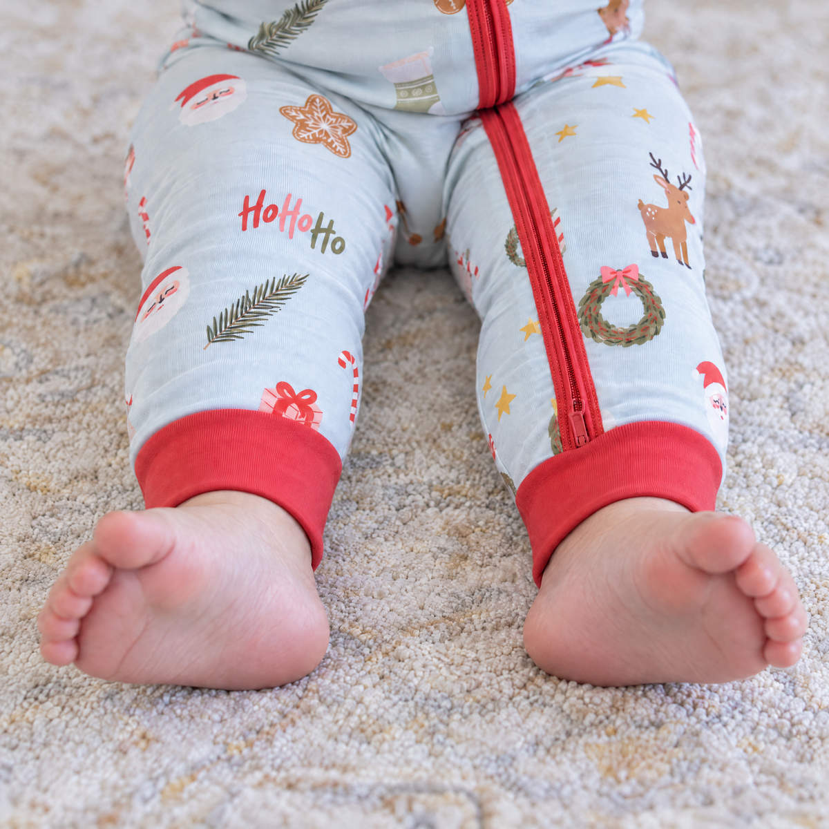 Zipper Romper in Seasonal Classics