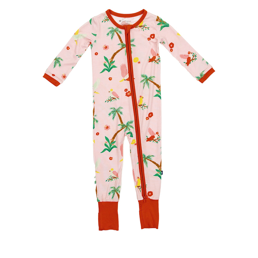 Convertible One Piece in Colorful Cockatoos