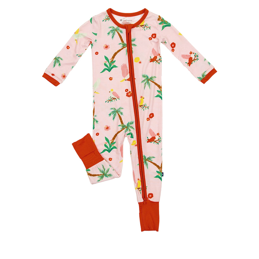 Convertible One Piece in Colorful Cockatoos