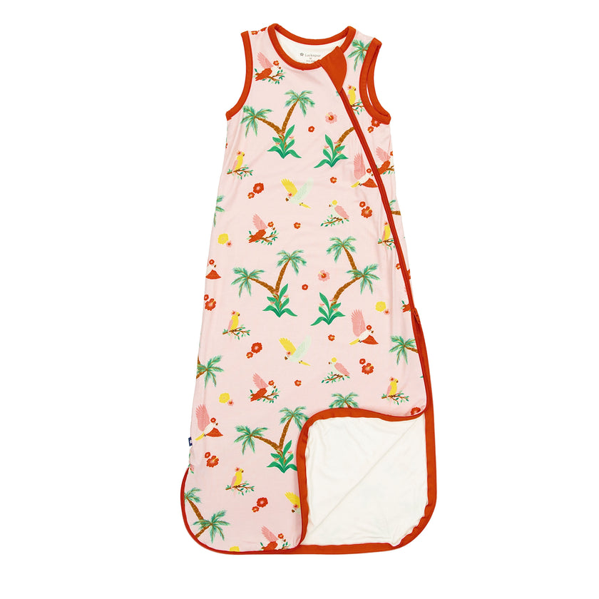 Sleep Bag in Colorful Cockatoos 0.5 TOG